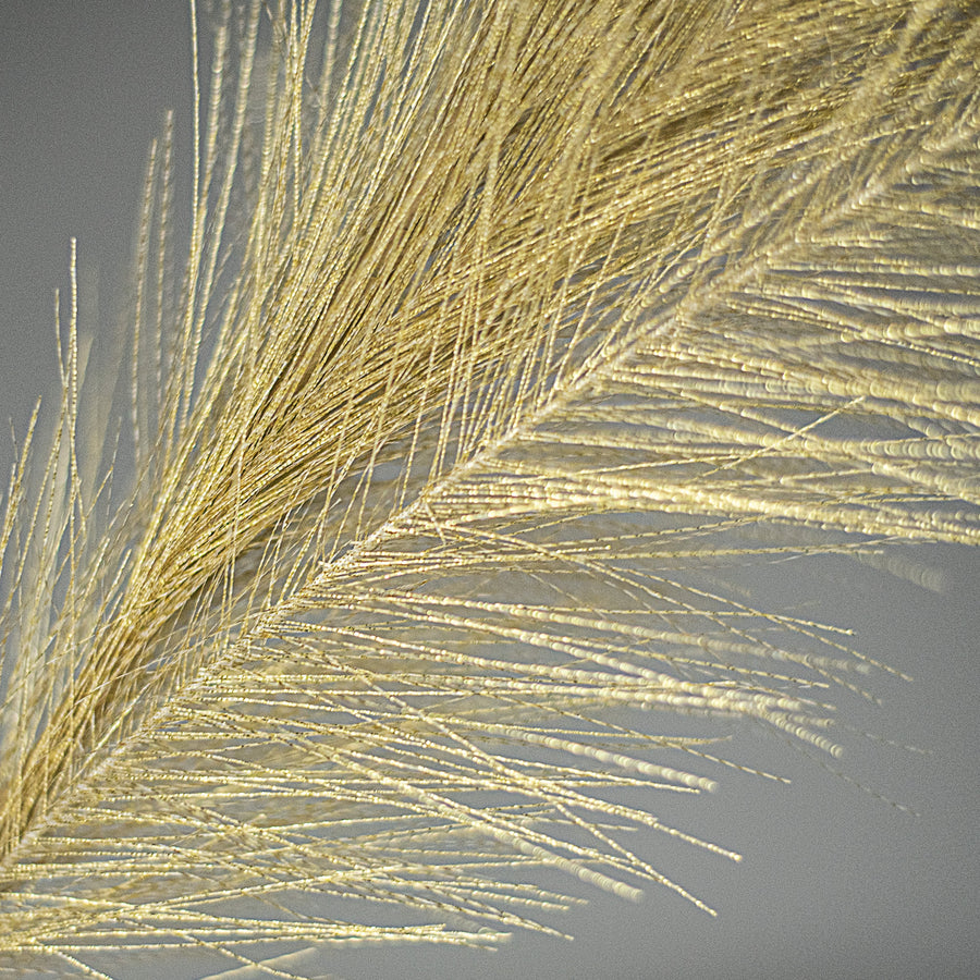 38" Metallic Pampas Grass Spray: Gold Lifestyle Photo