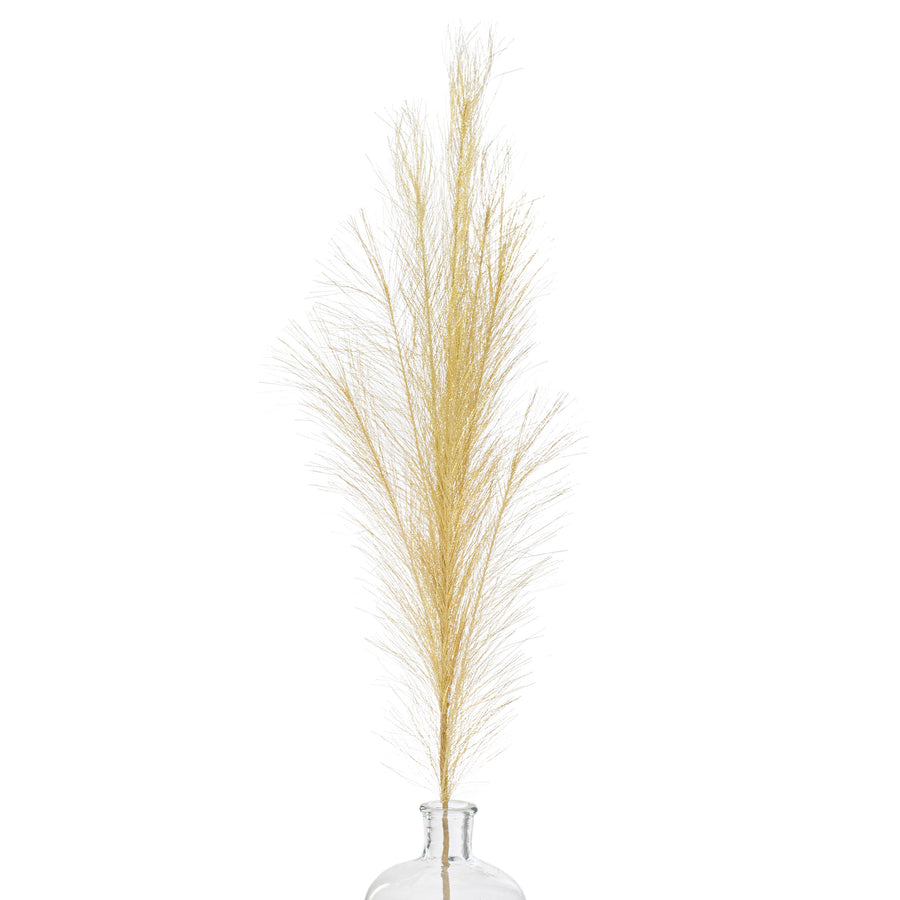 38" Metallic Pampas Grass Spray: Gold Item Number: FG625508