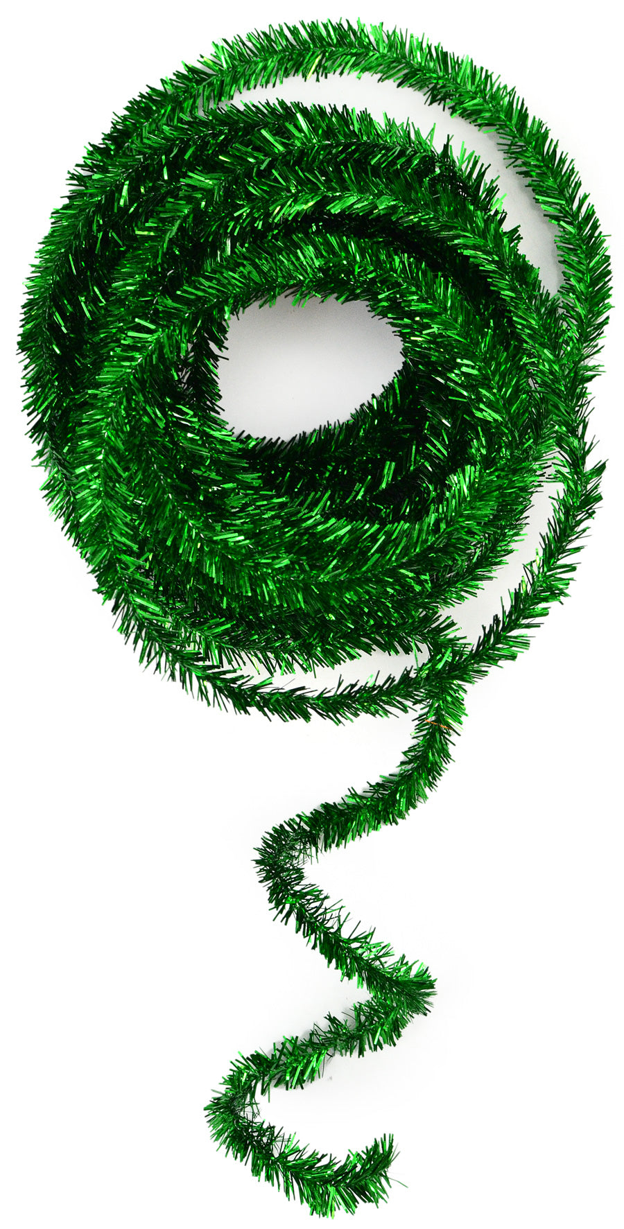 Metallic Tinsel Roping: Emerald Green (25 Feet) Lifestyle Photo