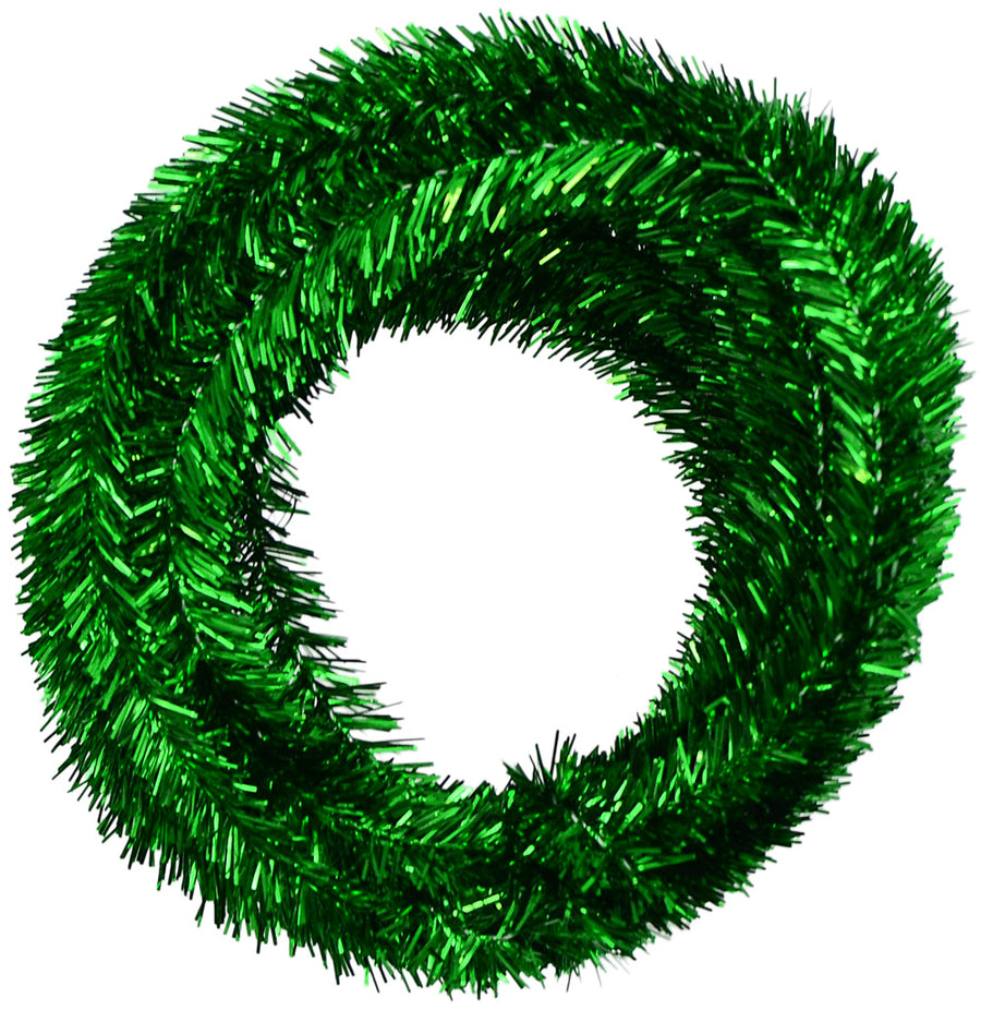 Metallic Tinsel Roping: Emerald Green (25 Feet) Item Number: XG447806