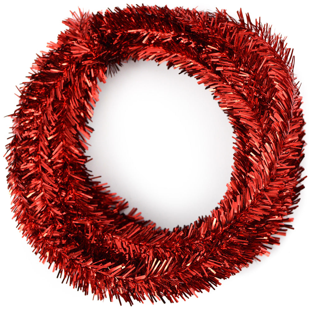 Metallic Tinsel Roping: Red (25 Feet) Item Number: XG447824