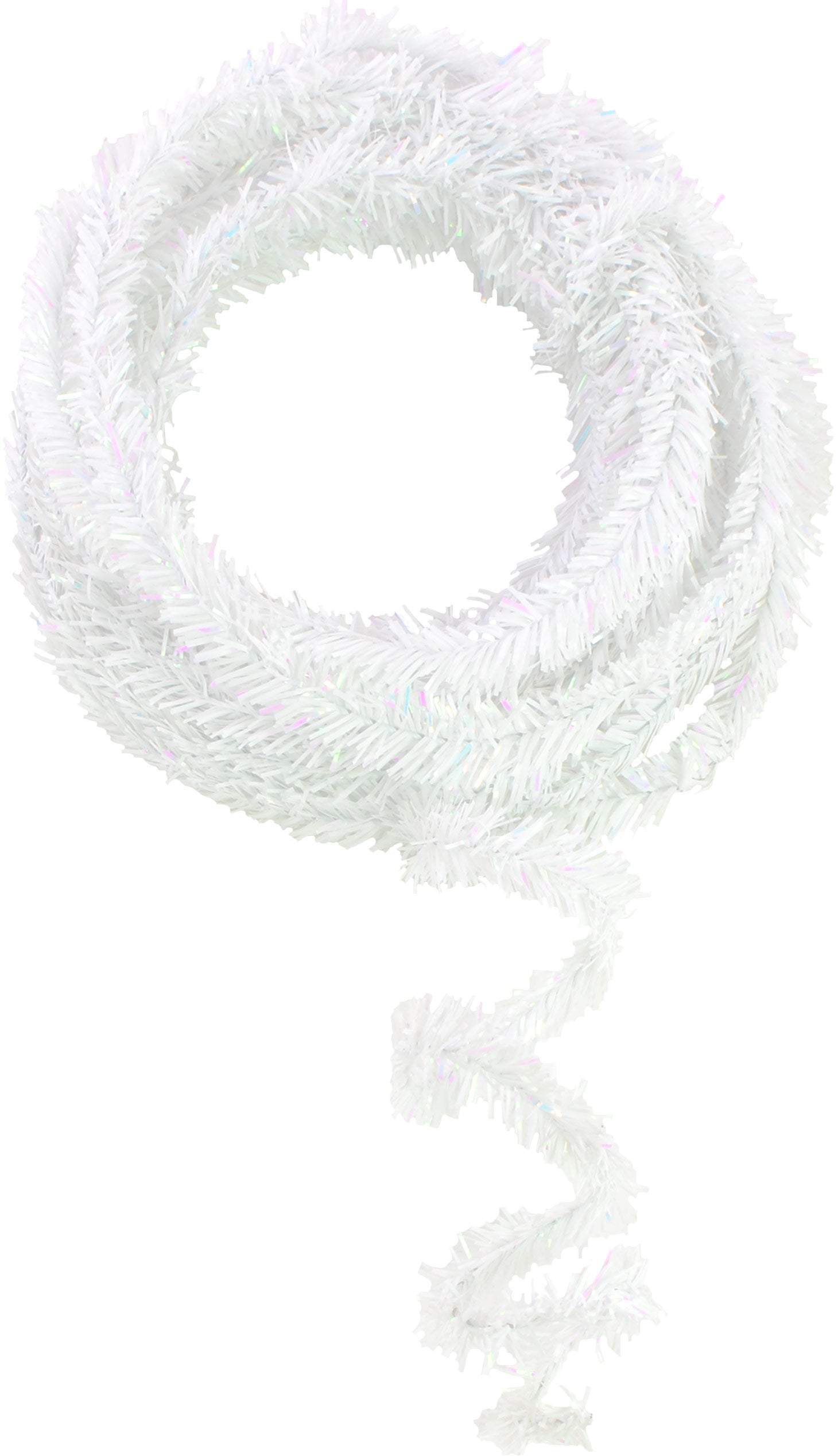 Metallic Tinsel Roping: White (25 Feet) Lifestyle Photo