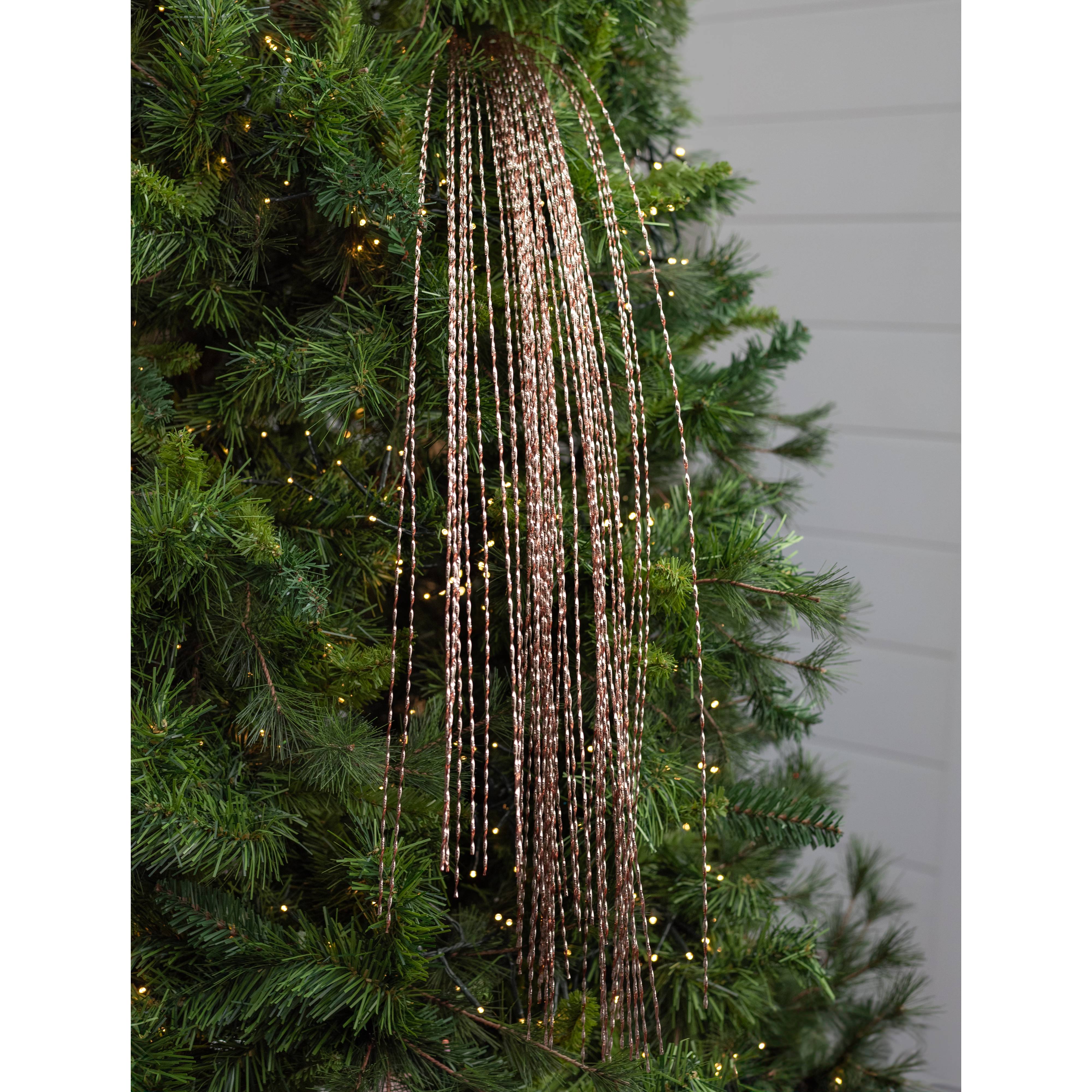 48" Metallic Twisted Grass Spray: Rose Gold Lifestyle Photo