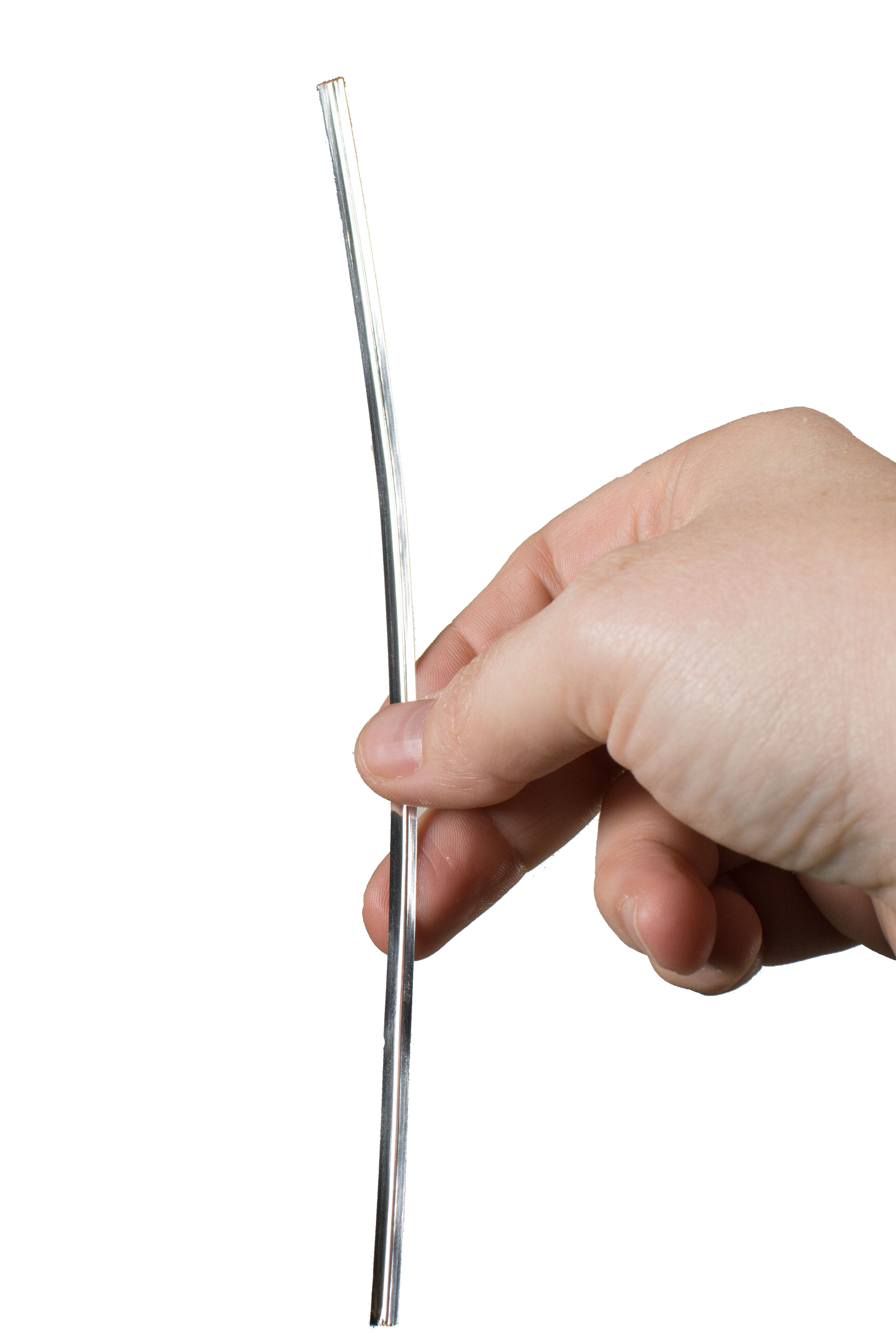 7.25" Metallic Wire Twist Ties: Silver (50) Lifestyle Photo