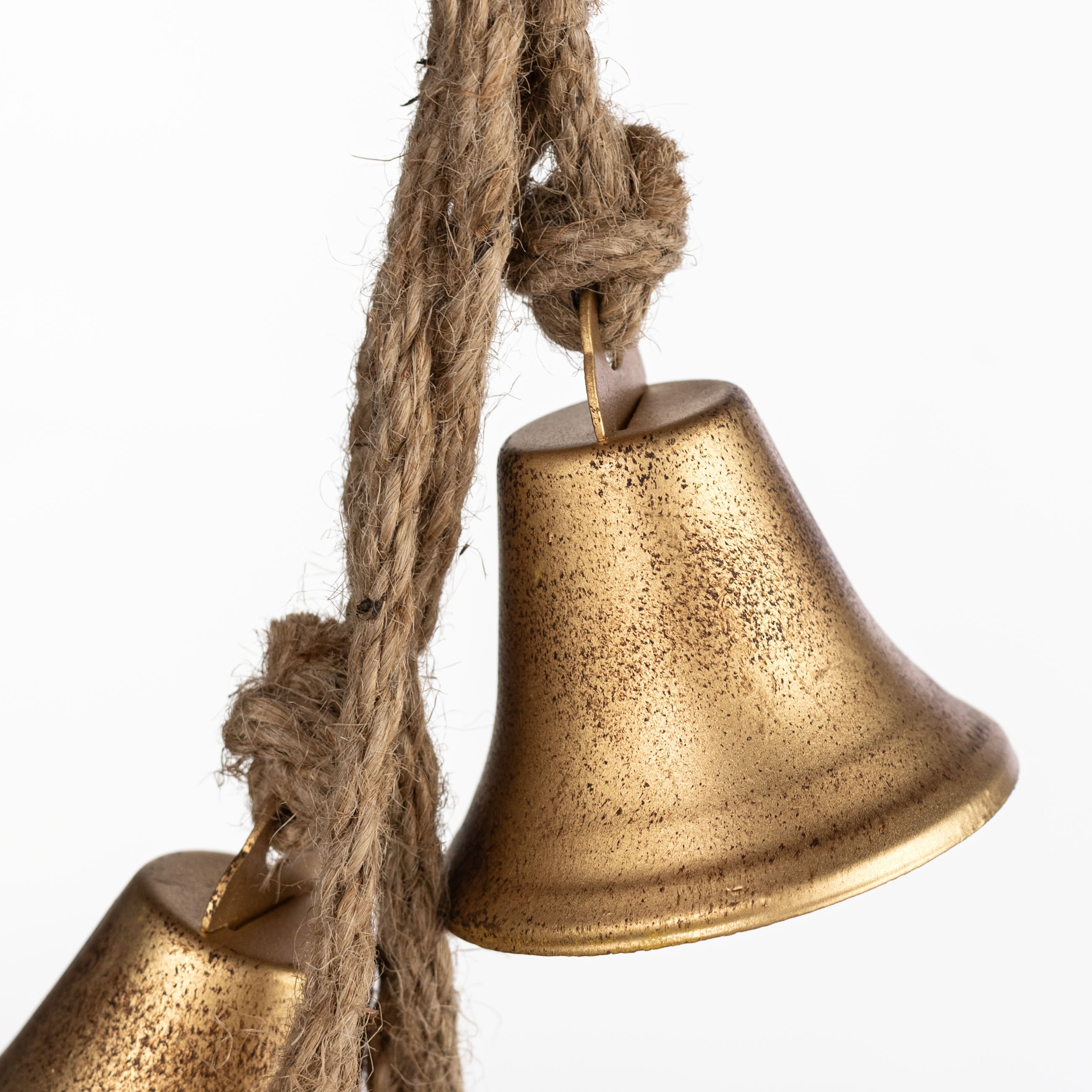 Mini Liberty Bell Ornament Hanger: Vintage Gold detail photo 3