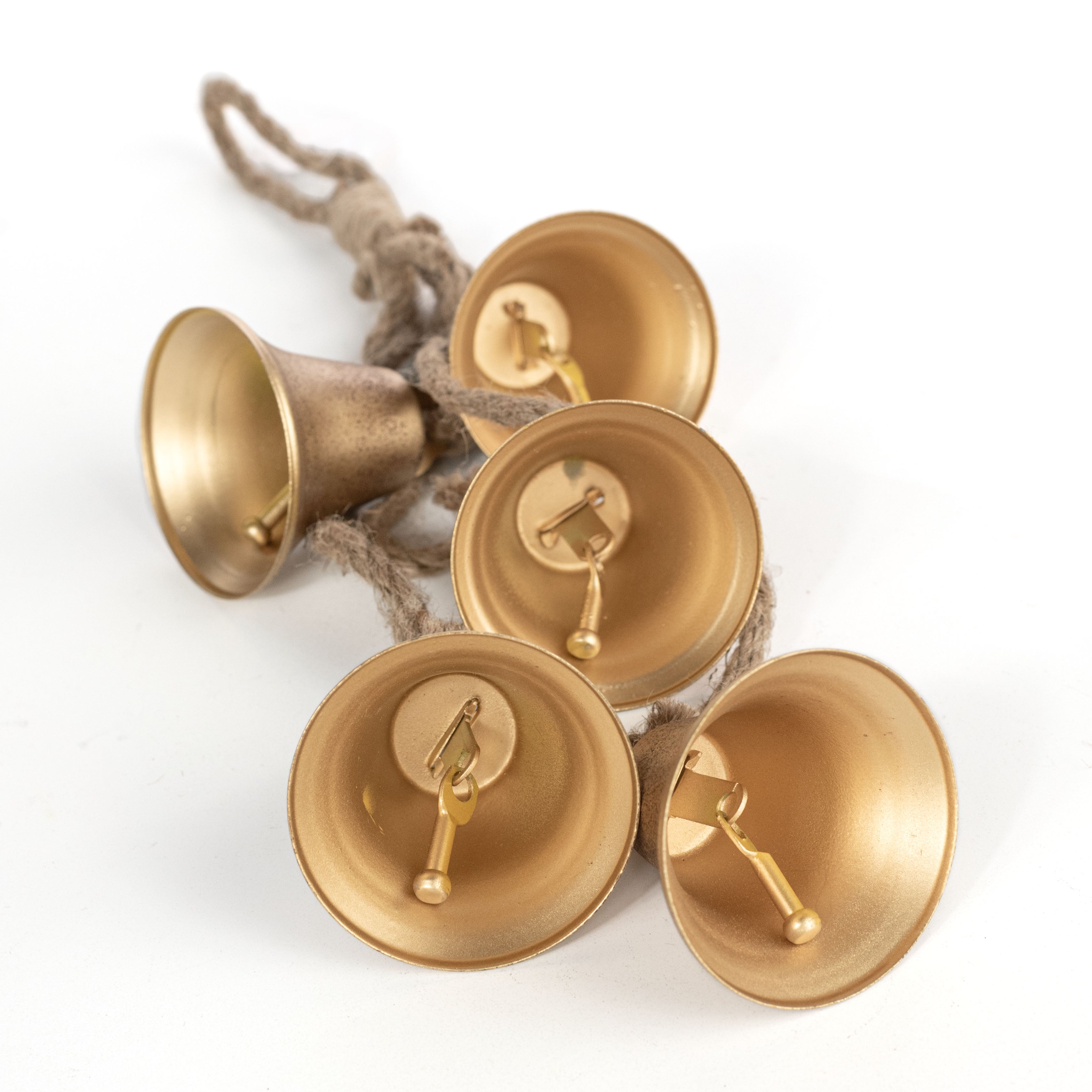 Mini Liberty Bell Ornament Hanger: Vintage Gold detail photo 4
