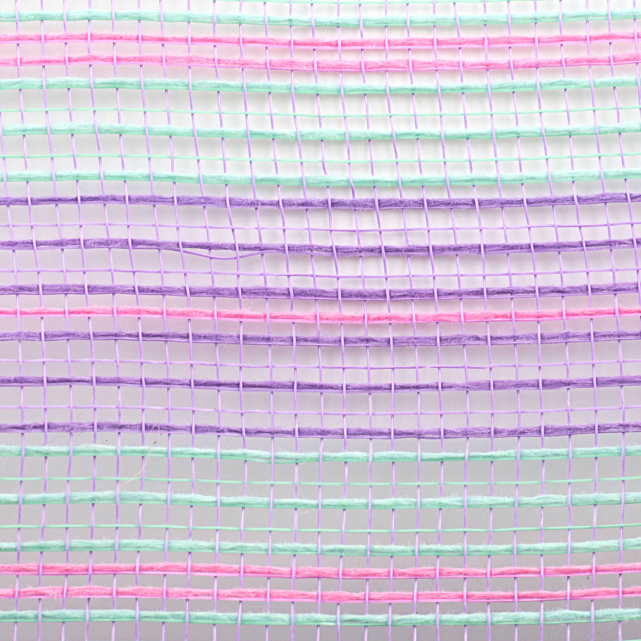 10" Mini Stripe Mesh: Lavender, Mint, Light Pink detail photo 3