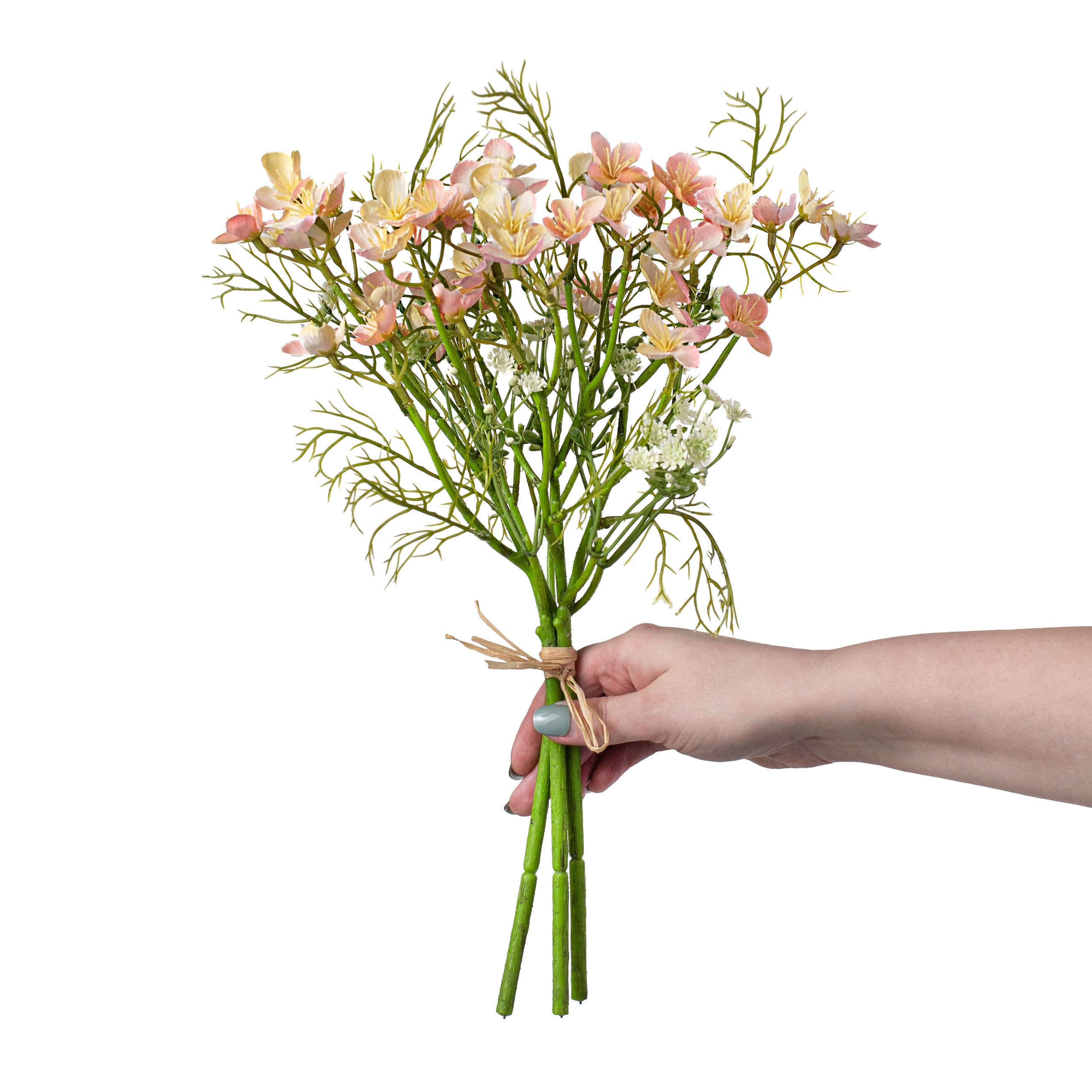 16" Mini Wildflower Bundle: Light Coral detail photo 3
