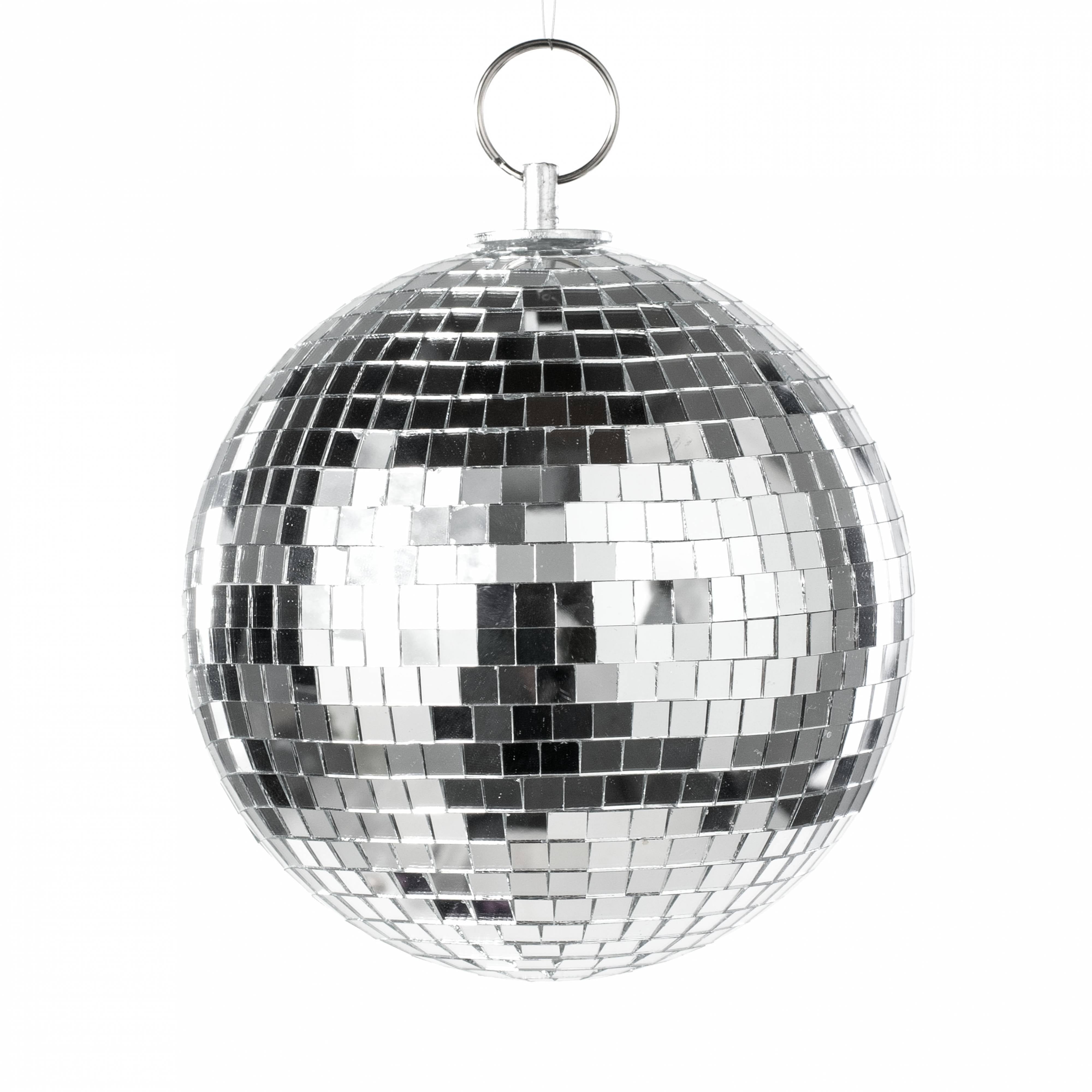 6" Mirror Disco Ball Ornament Item Number: 85961SV