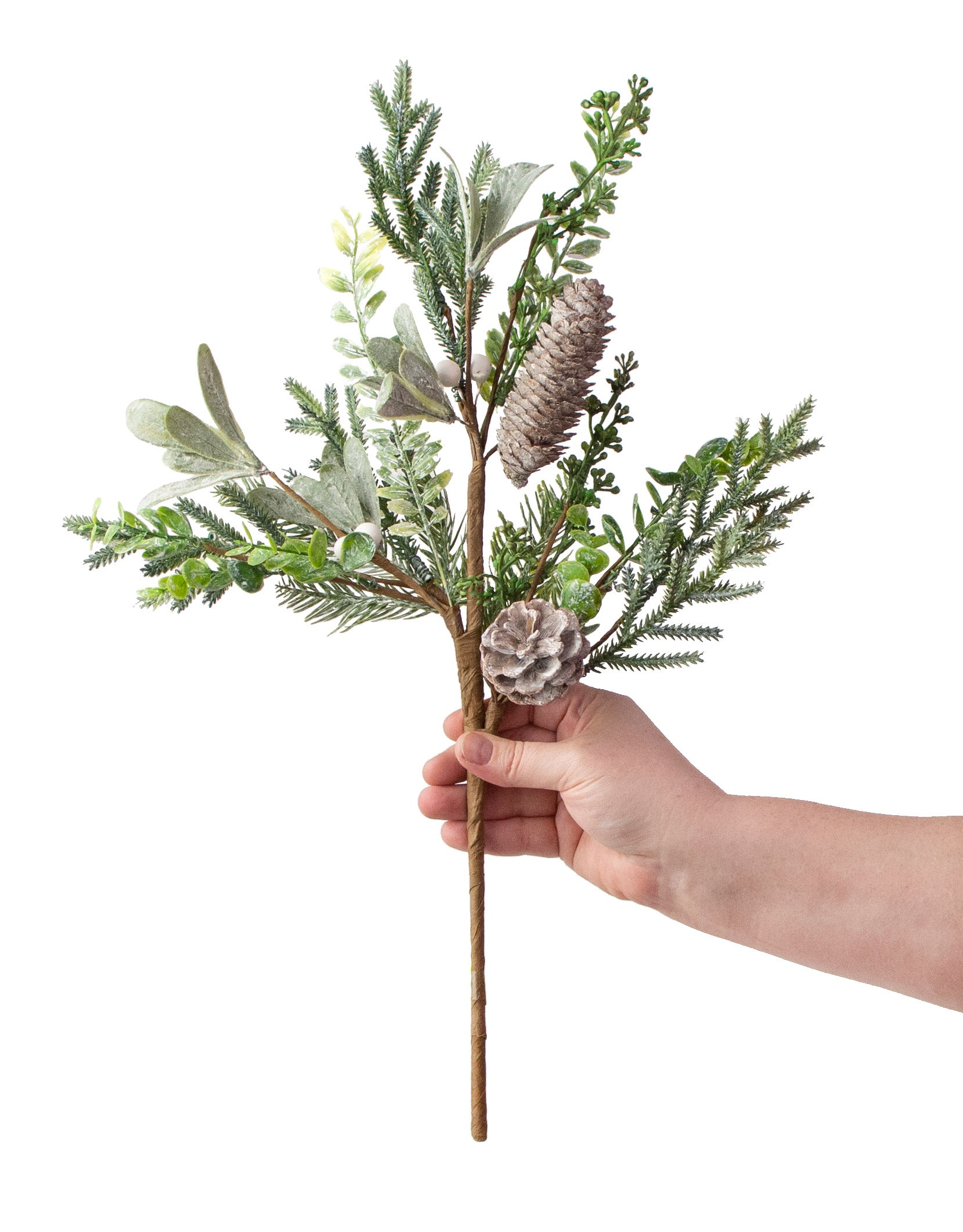 18" Mistletoe & Pine Mix Pick detail photo 3
