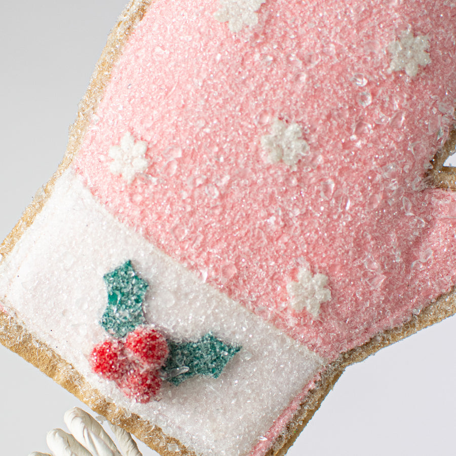 28" Mitten Spray: Pink & Blue detail photo 4