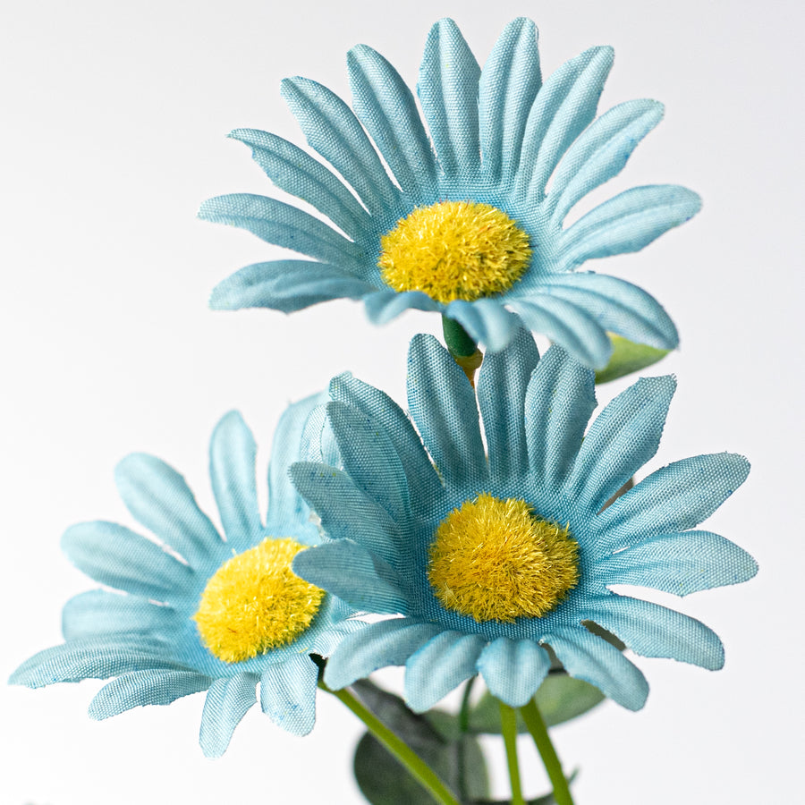 12" Mix Gerber Daisy Pick: Blue detail photo 4