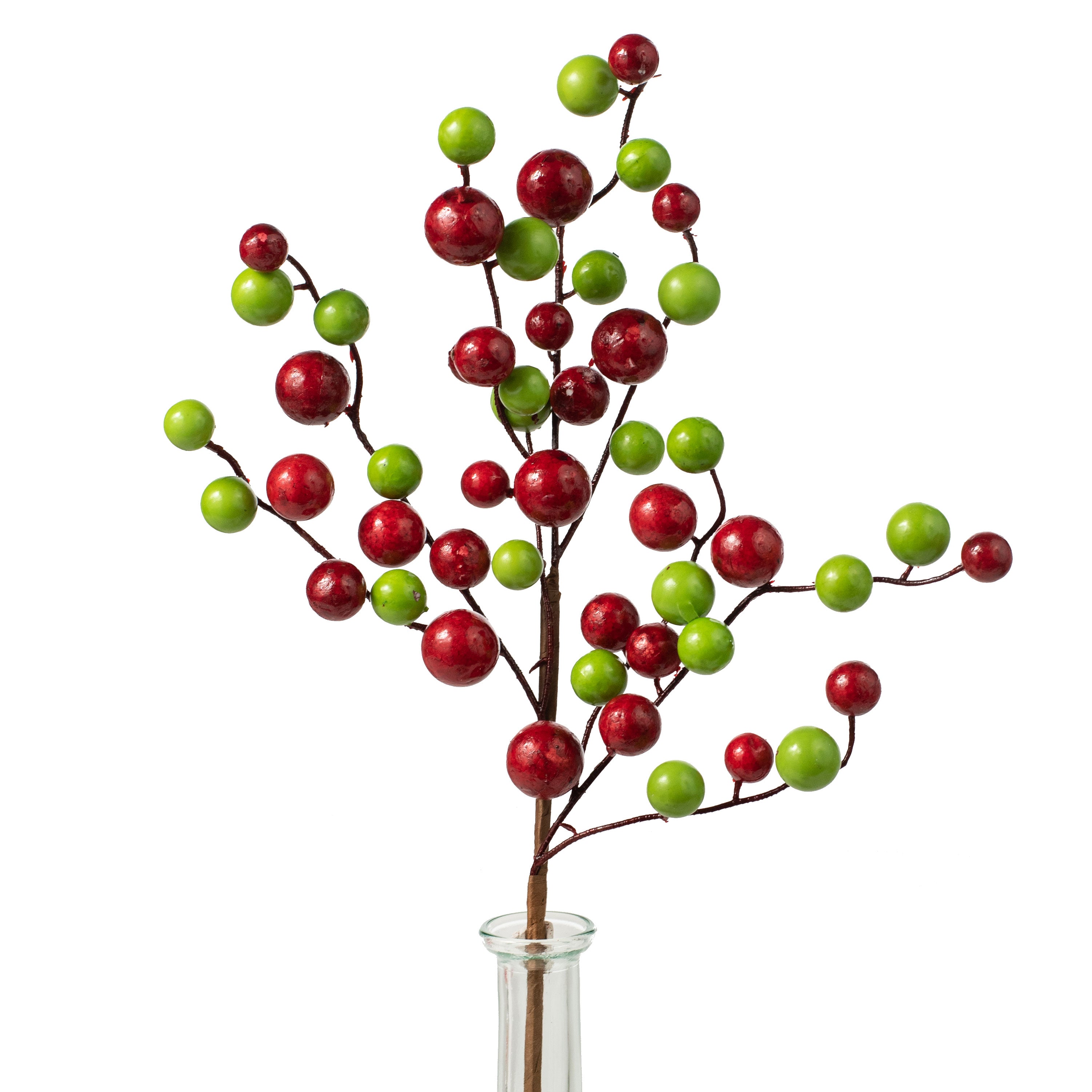 17" Mixed Berry Pick: Red & Lime Green Item Number: EC580672