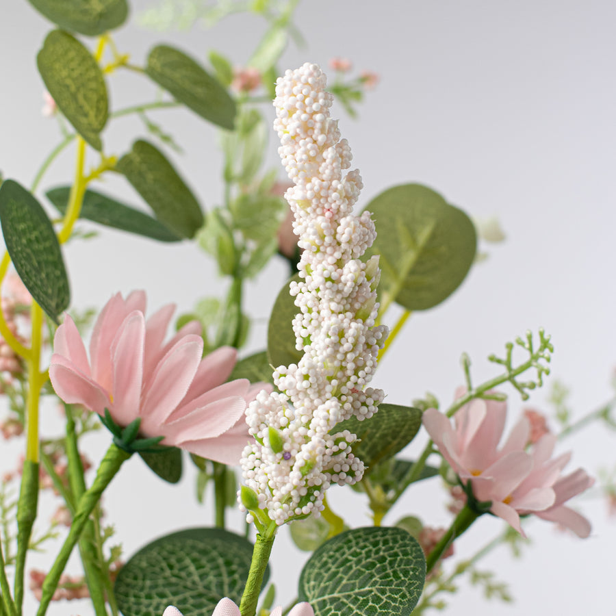 27" Mixed Daisy Spray: Pink detail photo 4