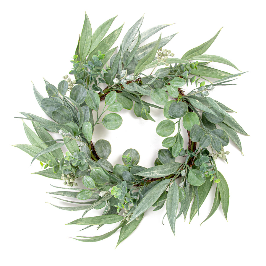 24" Mixed Eucalyptus Wreath Item Number: XX2050