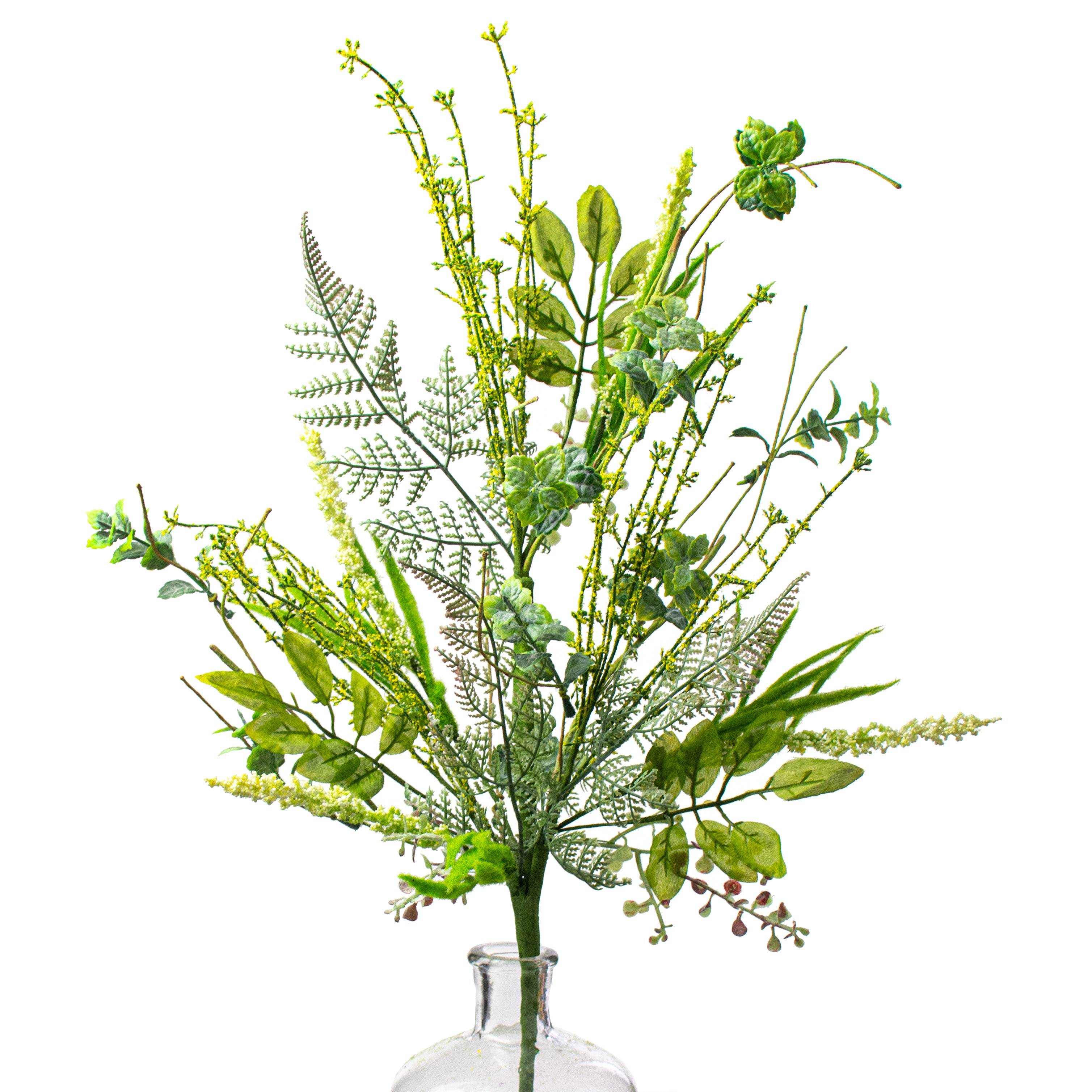 28" Mixed Leaves Twig Filler Spray Item Number: 63308SP28