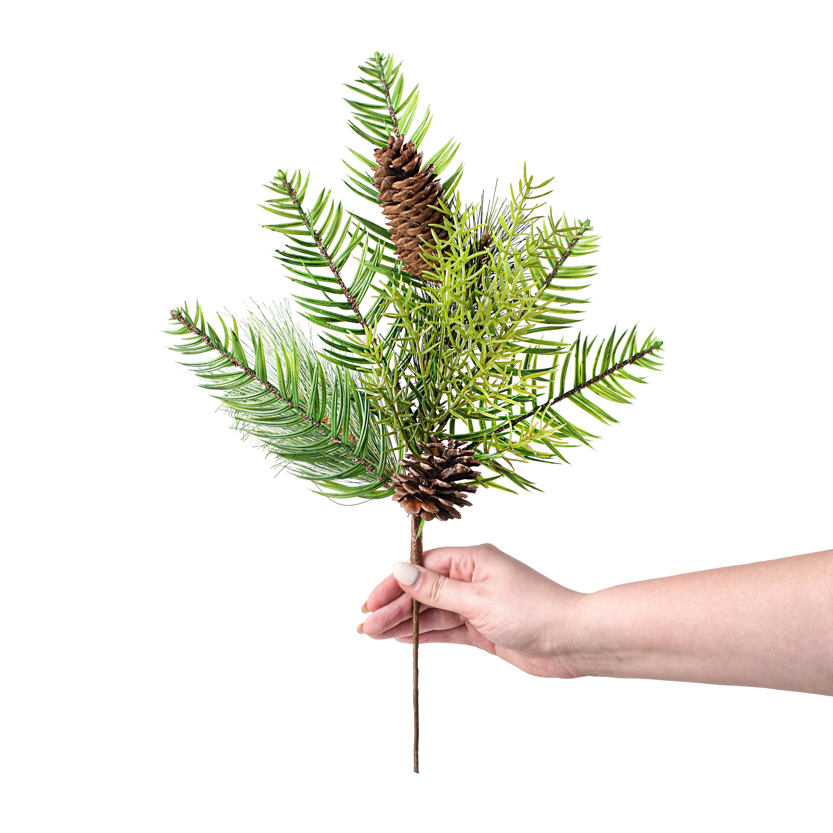 18" Mixed Pine Pick detail photo 3
