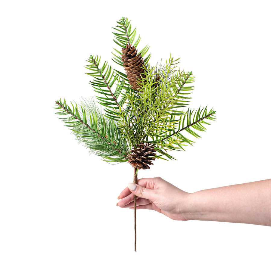 18" Mixed Pine Pick detail photo 3