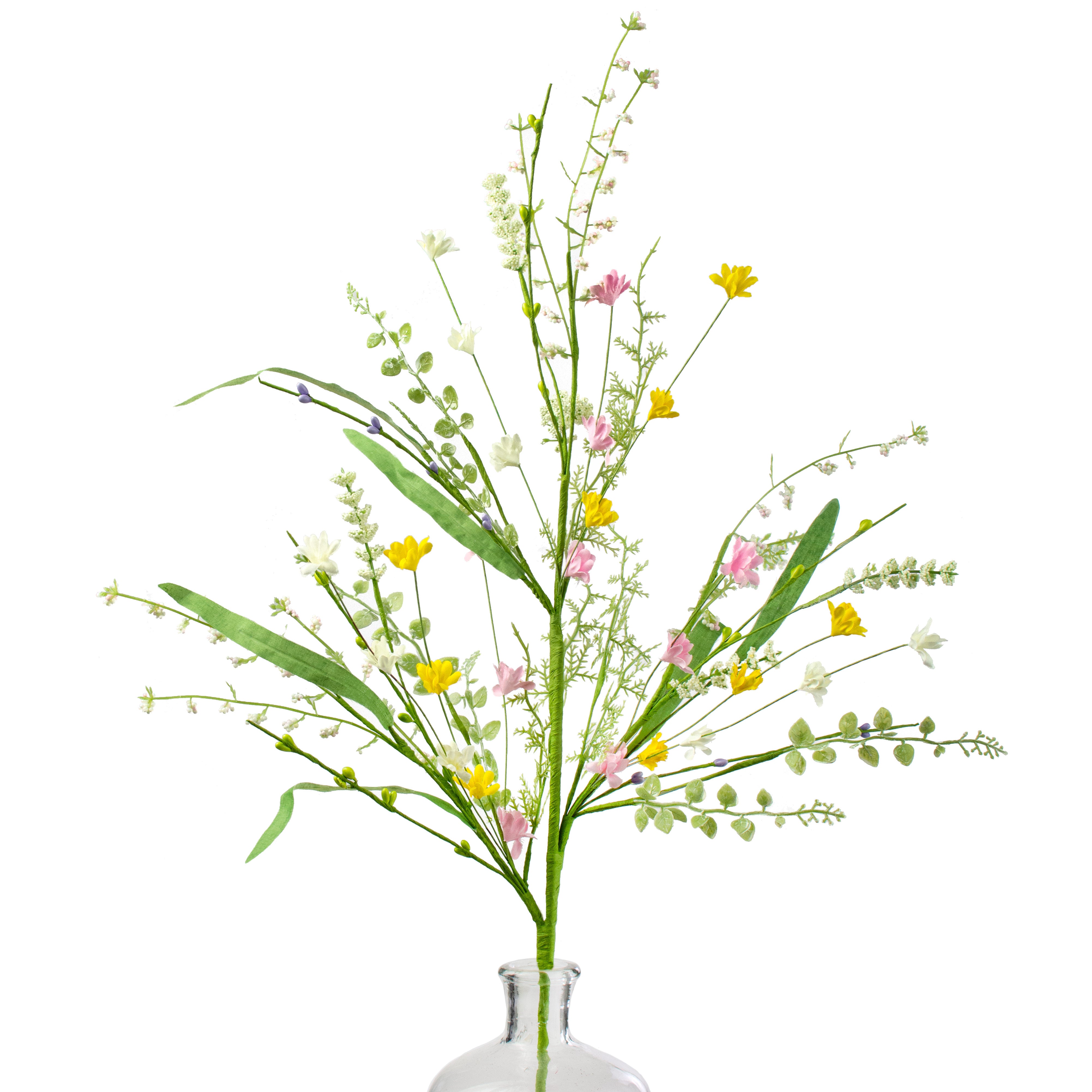 27" Mixed Wild Flowers Spray Item Number: 40010