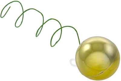 30MM Metallic Ball Ornament On Wire: Gold (72) Lifestyle Photo