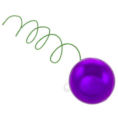 30MM Metallic Ball Ornament On Wire: Purple (72) Lifestyle Photo