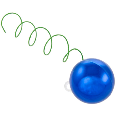 30MM Metallic Ball Ornament On Wire: Royal Blue (72) Lifestyle Photo