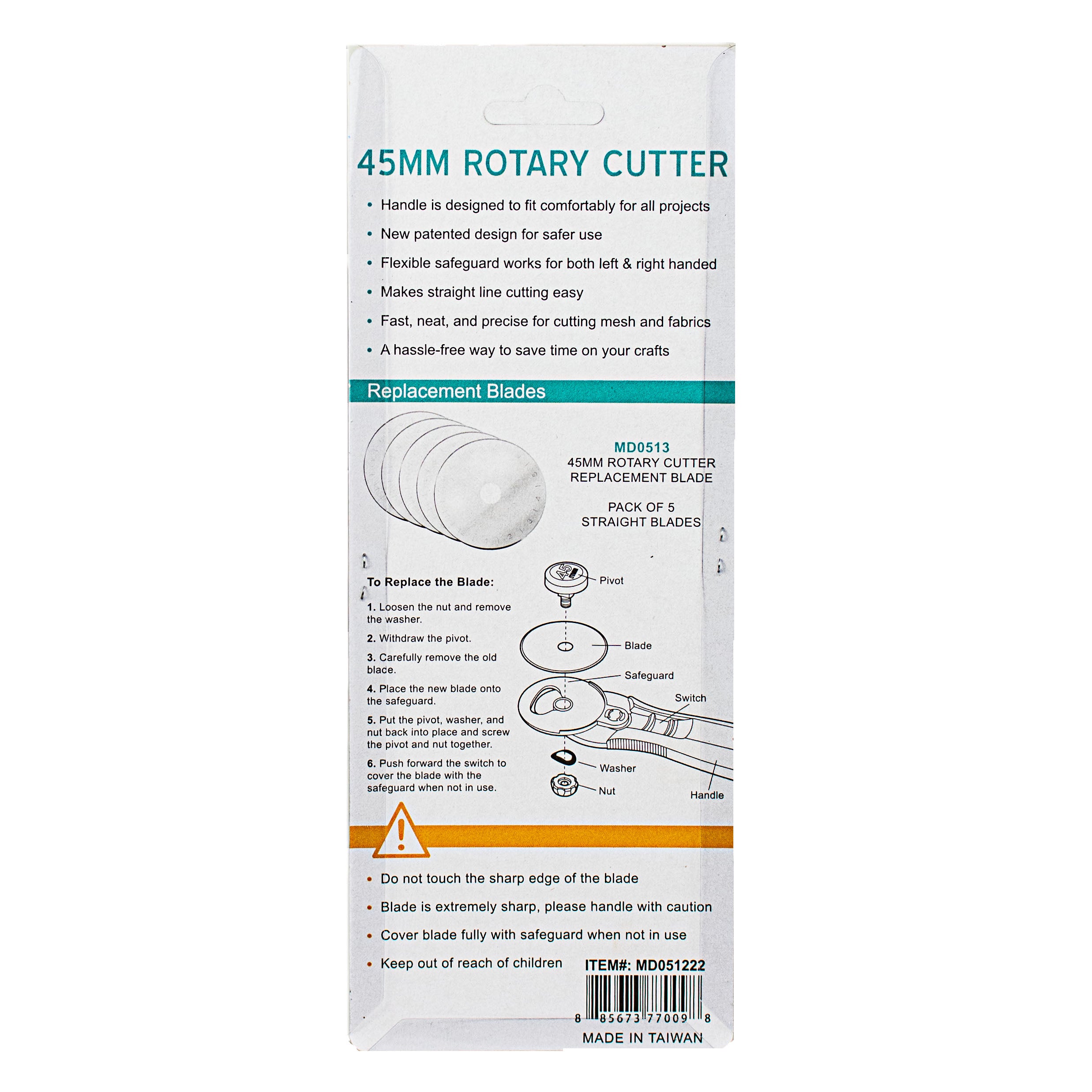 45MM Rotary Cutter Lifestyle Photo