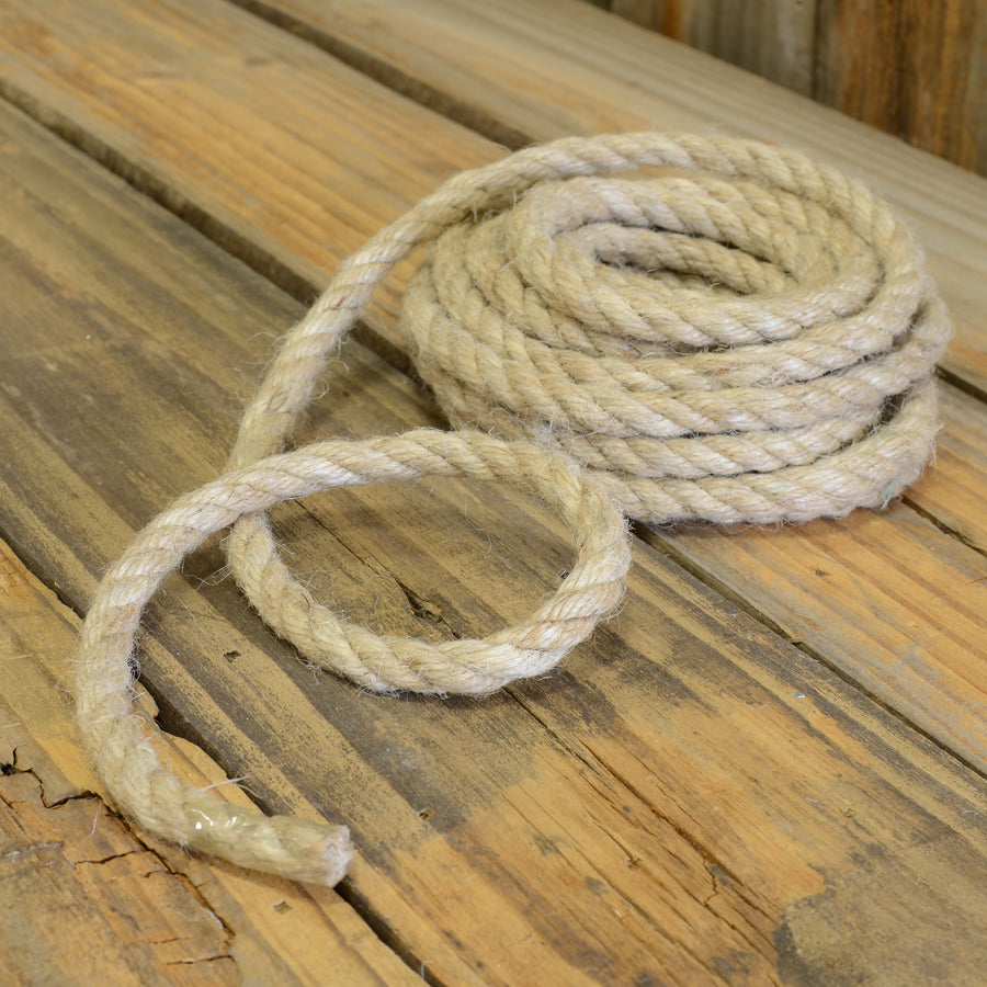10MM Thick Jute Rope: Natural (15 feet) Lifestyle Photo