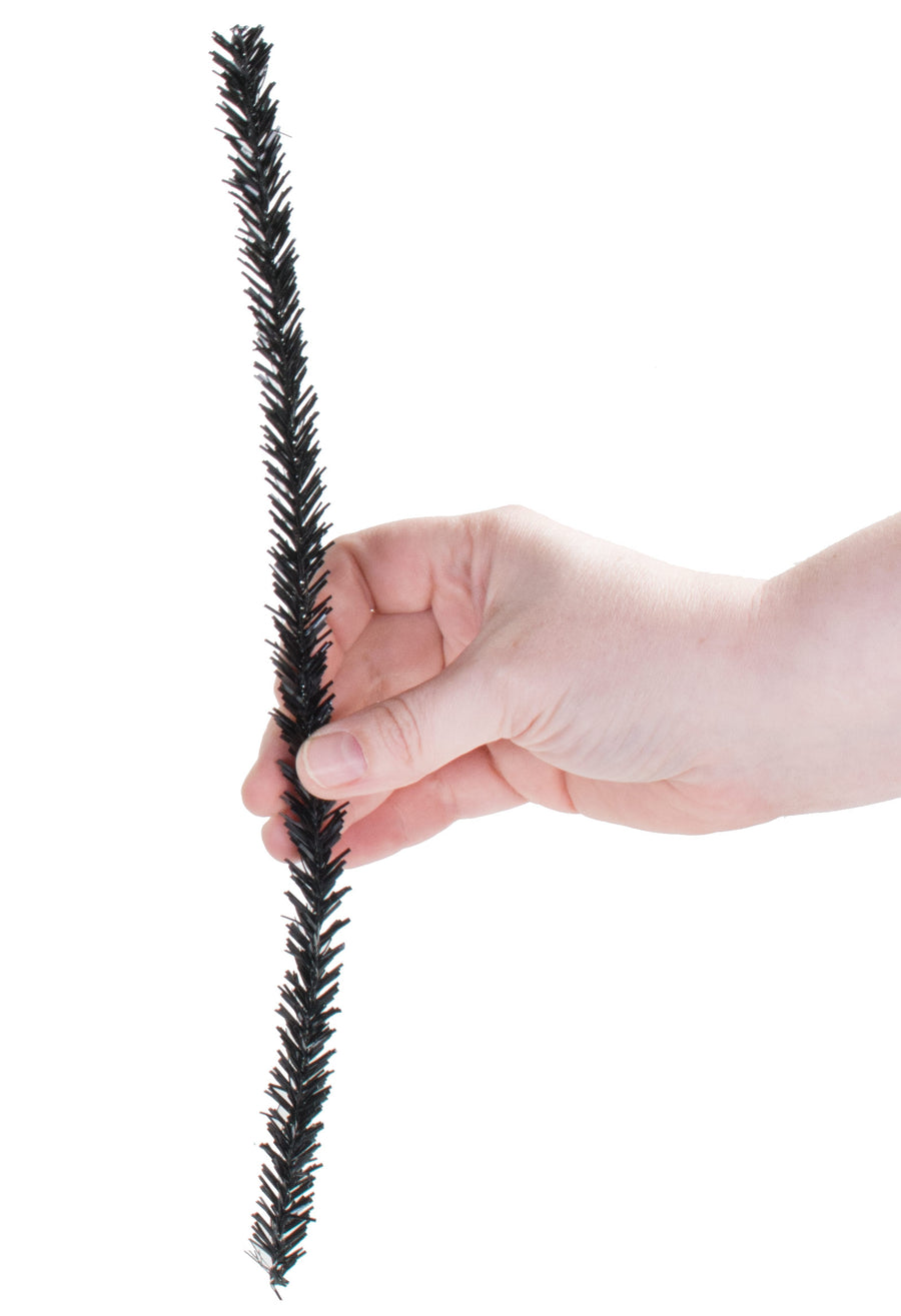 20mm Tinsel Tie Stems: Black (25) Lifestyle Photo