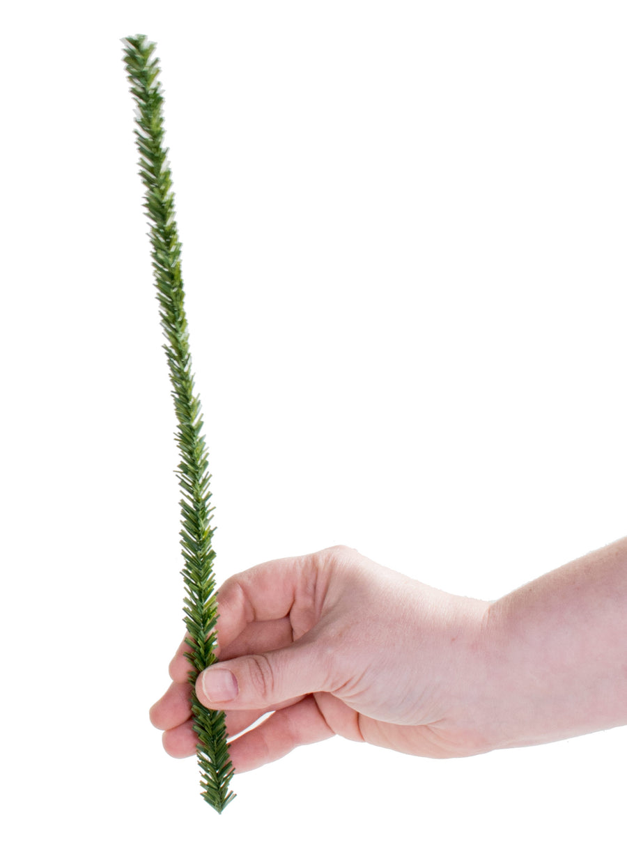 20mm Tinsel Tie Stems: Two Tone Evergreen (25) Lifestyle Photo