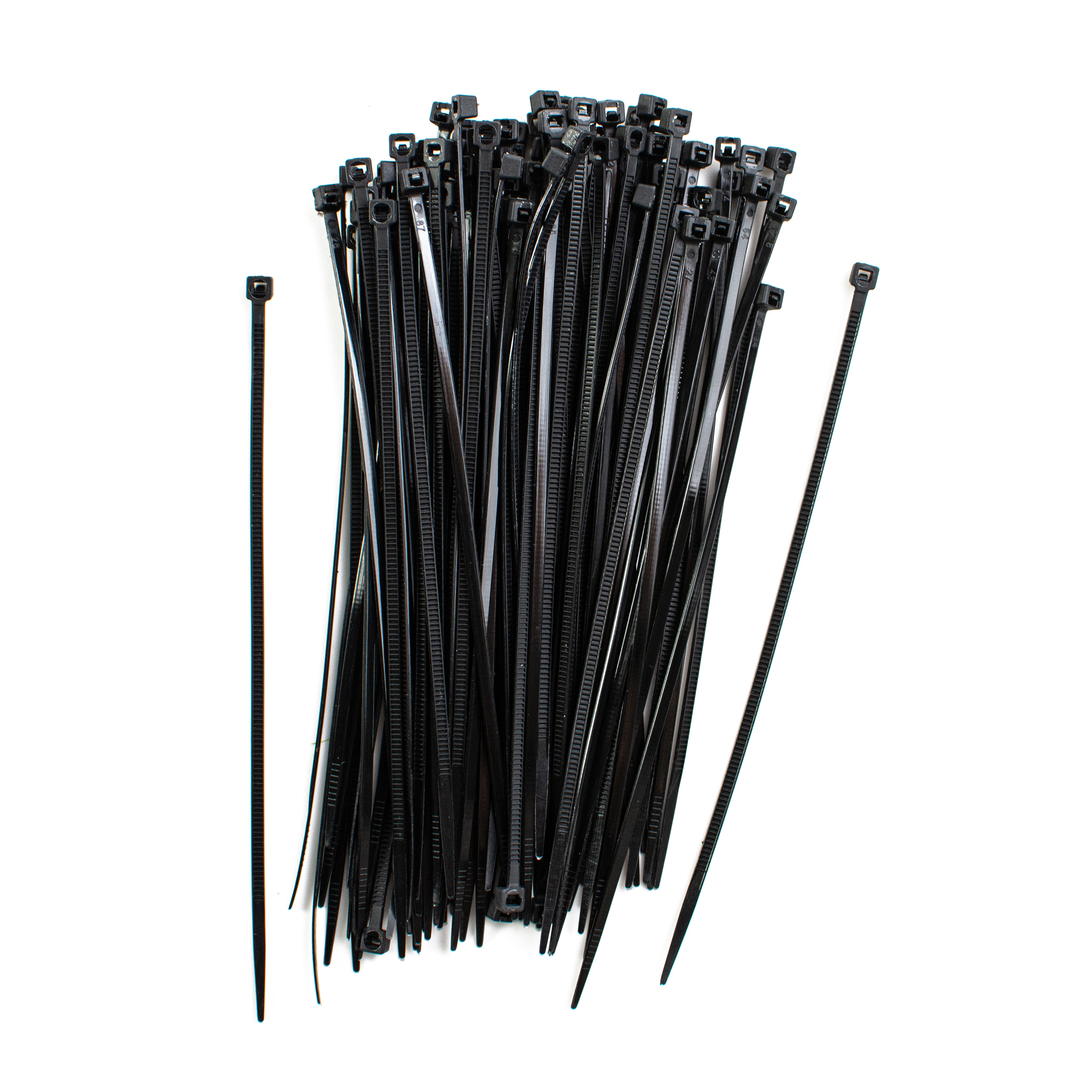 6" x 2.8mm Zip Ties: Black (100) Item Number: MD133602