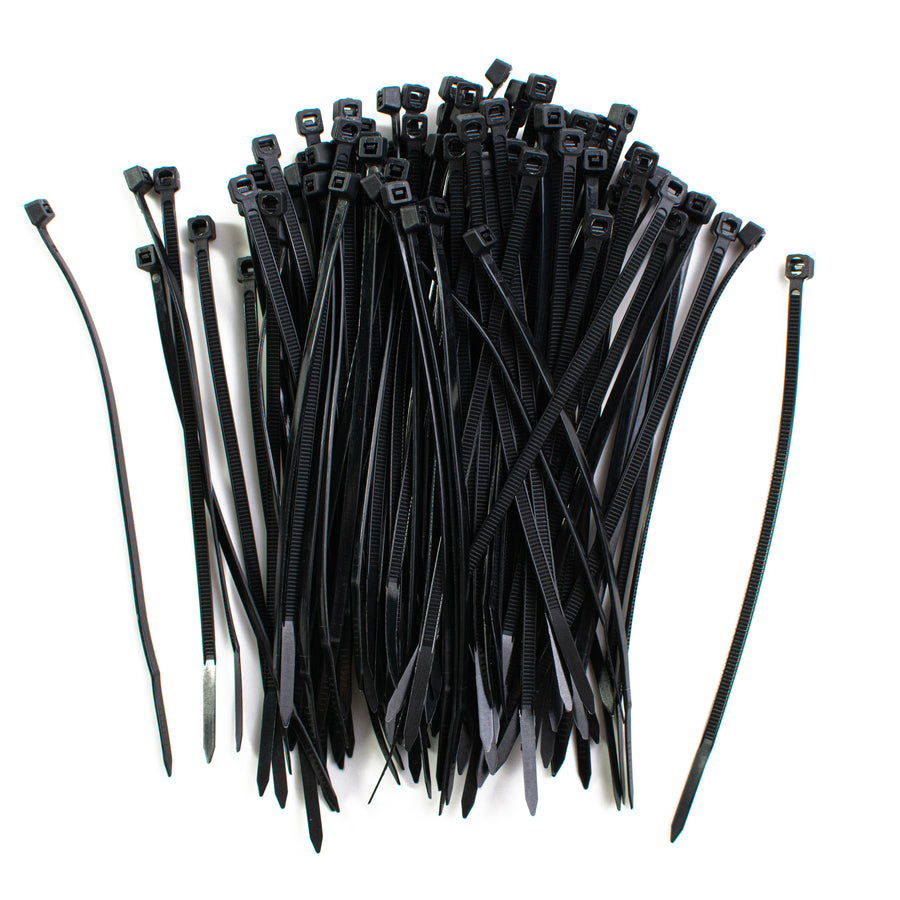 6" x 3.6mm Zip Ties: Black (100) Item Number: MD133702