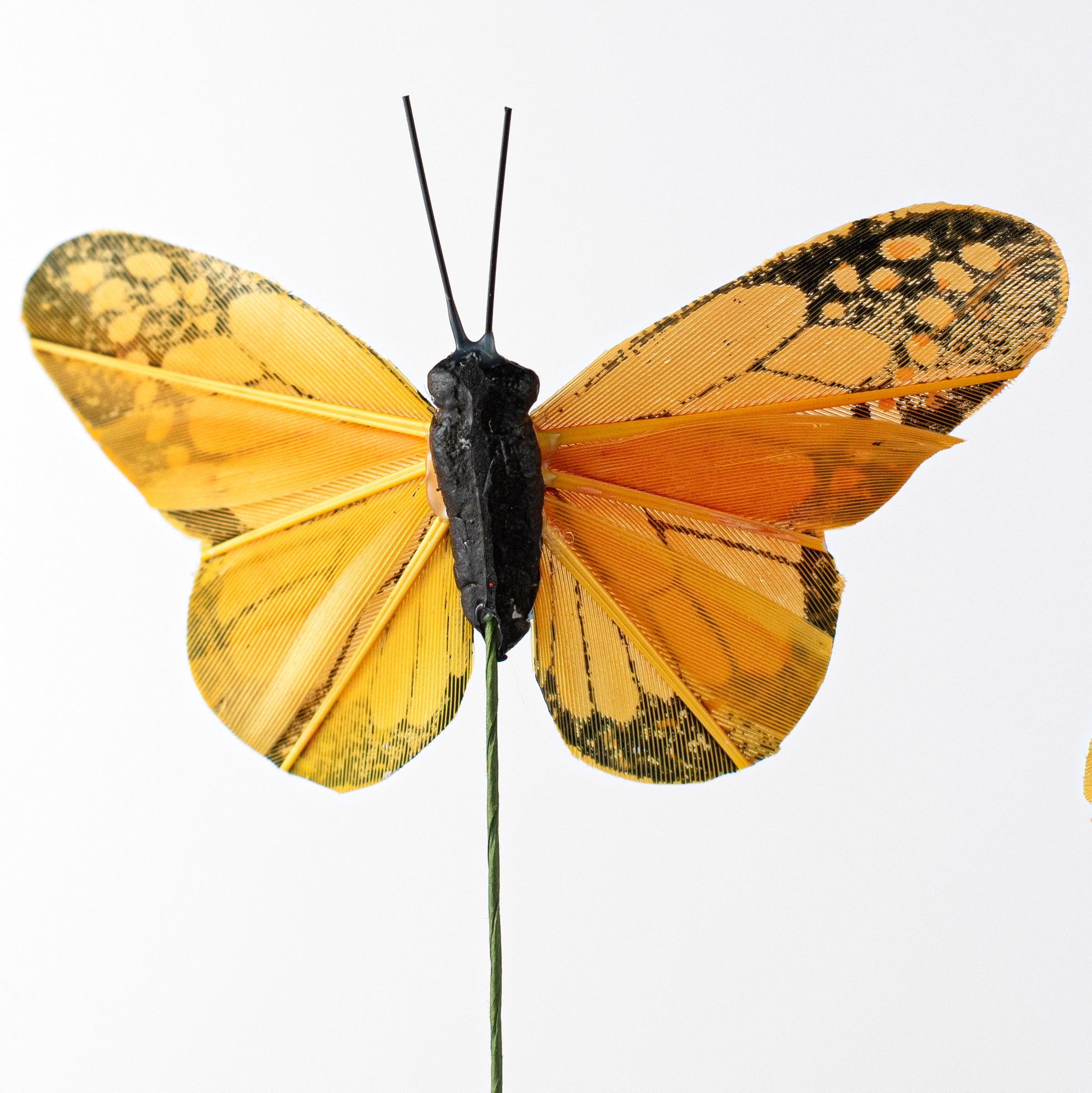 24" Monarch Butterfly Spray: Orange detail photo 4