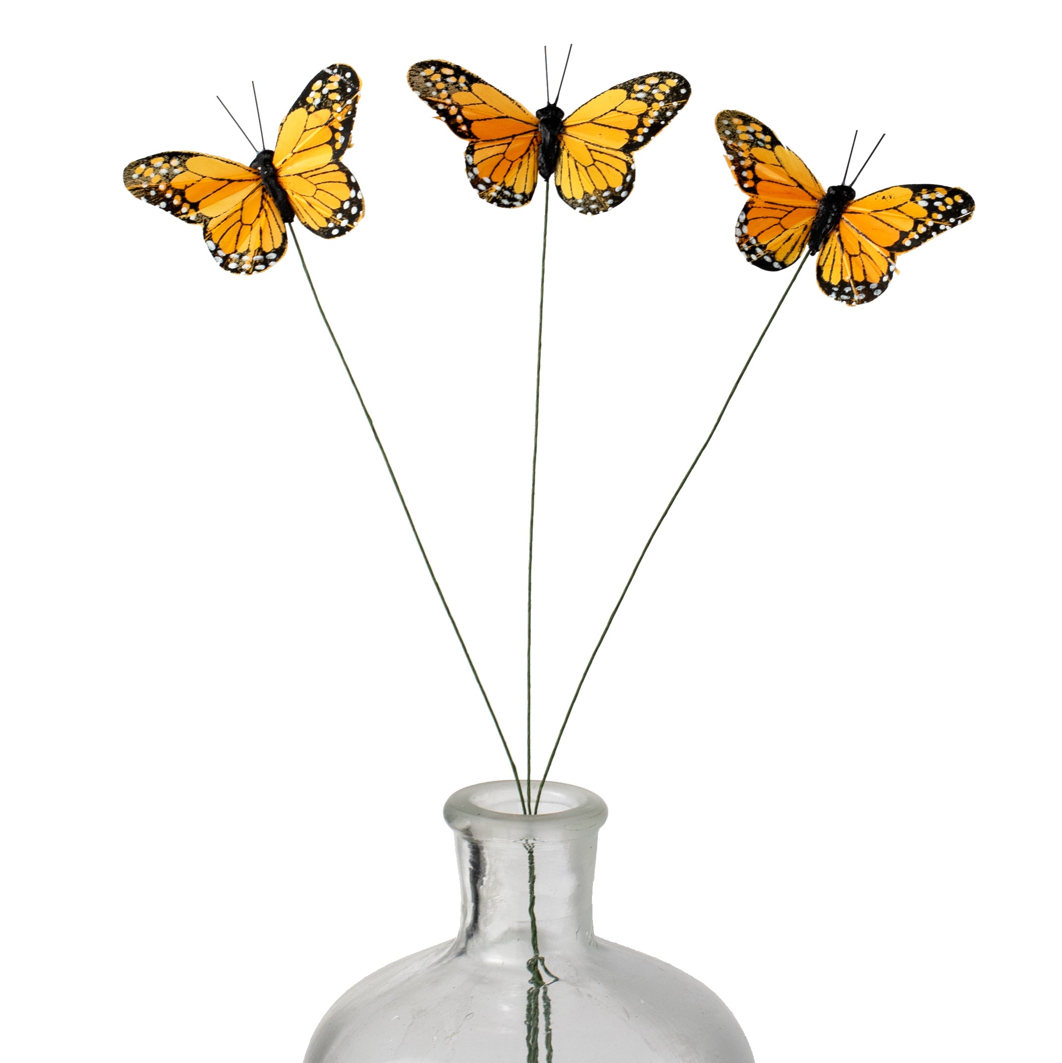 24" Monarch Butterfly Spray: Orange Item Number: PRBF6003OR