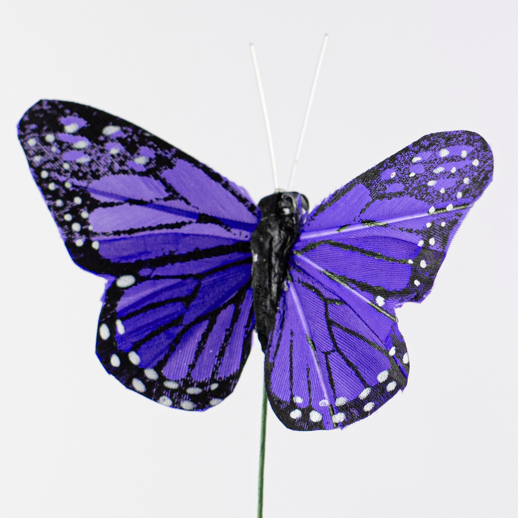 24" Monarch Butterfly Spray: Purple Lifestyle Photo