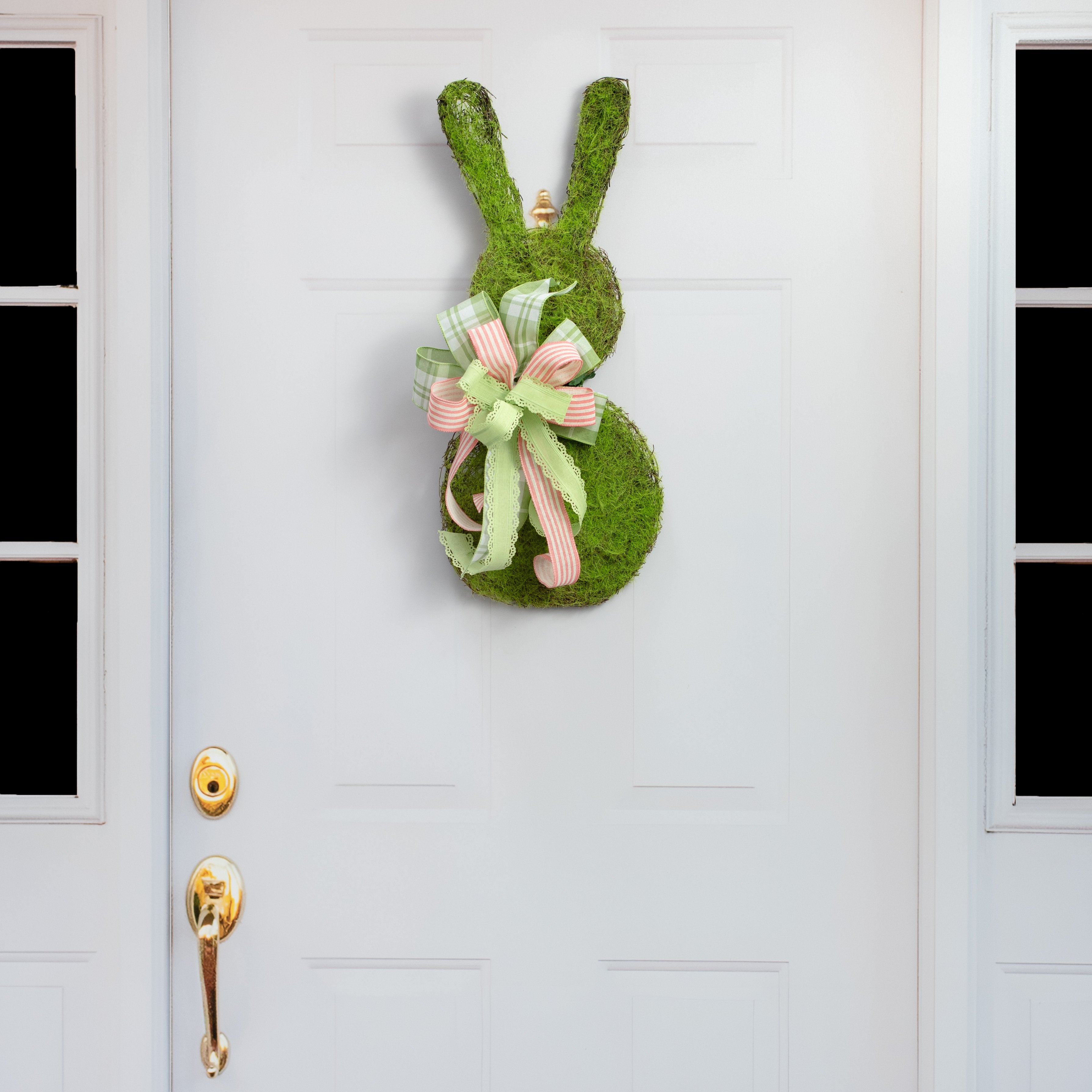 24" Moss Bunny Form detail photo 4