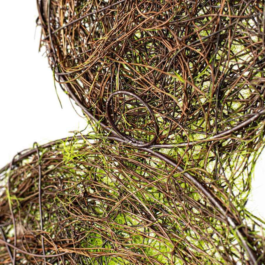 24" Moss Bunny Form detail photo 5