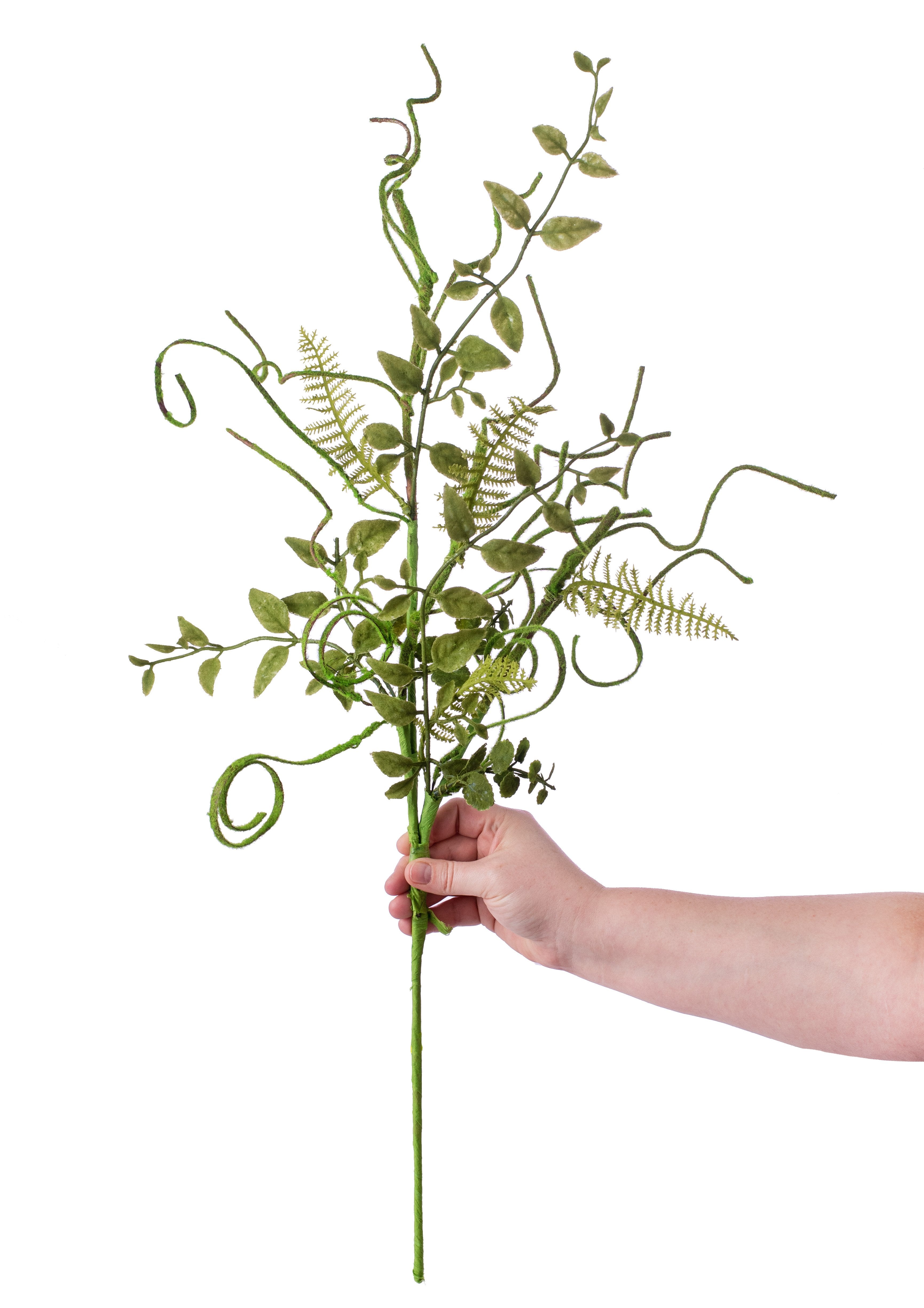 28" Moss Leaf Fern Spray Lifestyle Photo