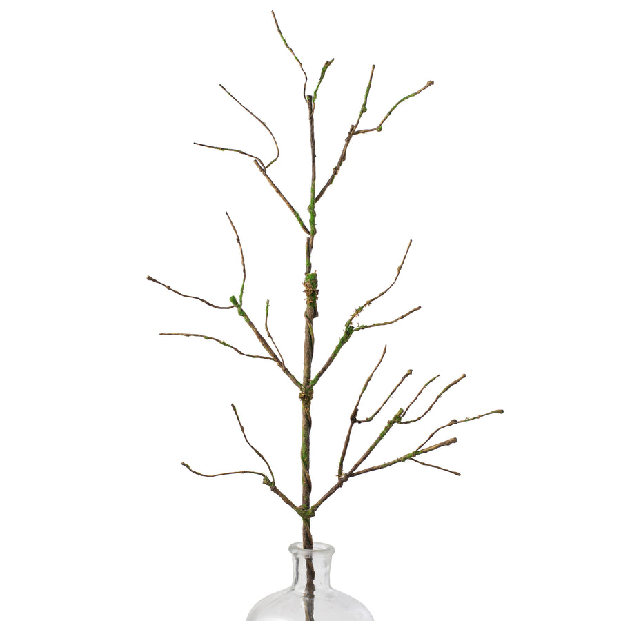 36" Moss Wired Twig Branch Item Number: 211339