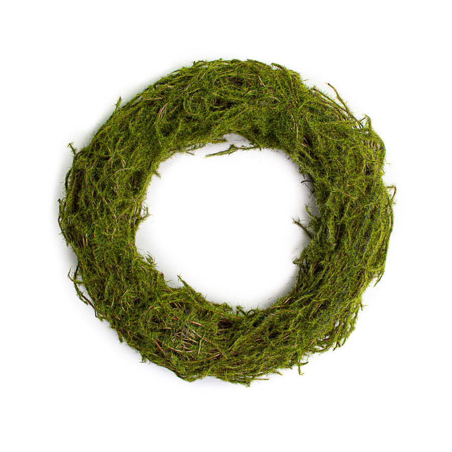 12" Mossy Angel Vine Twig Wreath: Green Item Number: 2155001GR