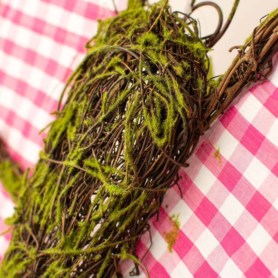 21" Mossy Twig Butterfly Decoration detail photo 3