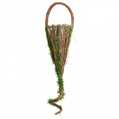 28" Mossy Vine Wall Basket Item Number: 136224