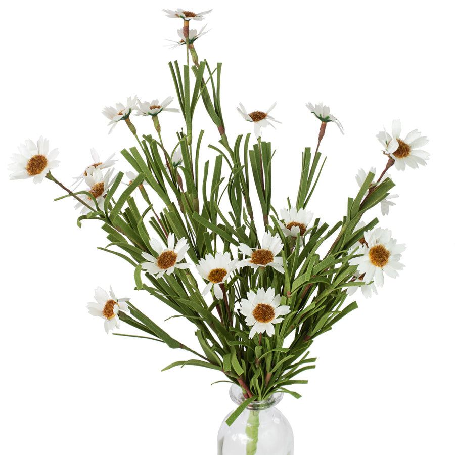 16" Mountain Daisy Bush: Cream Item Number: ISB61500