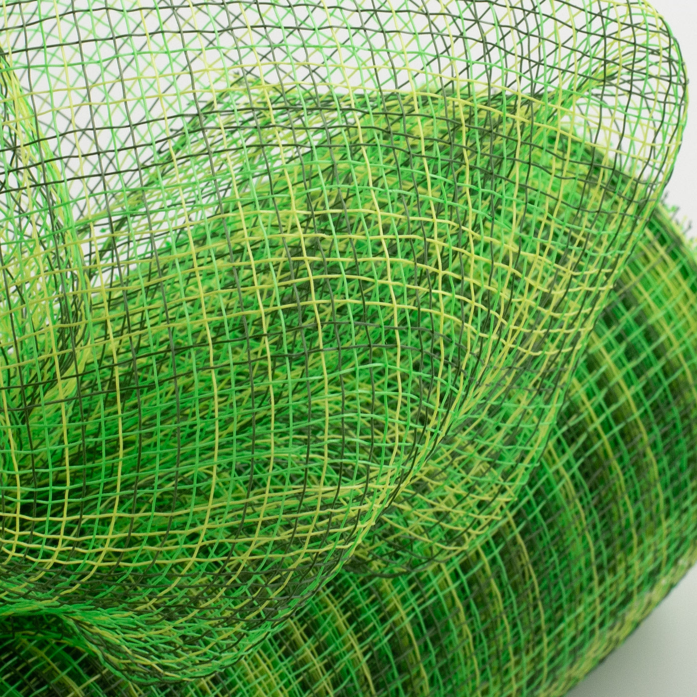 10" Multi Stripe Mesh: Moss, Lime, Apple Lifestyle Photo