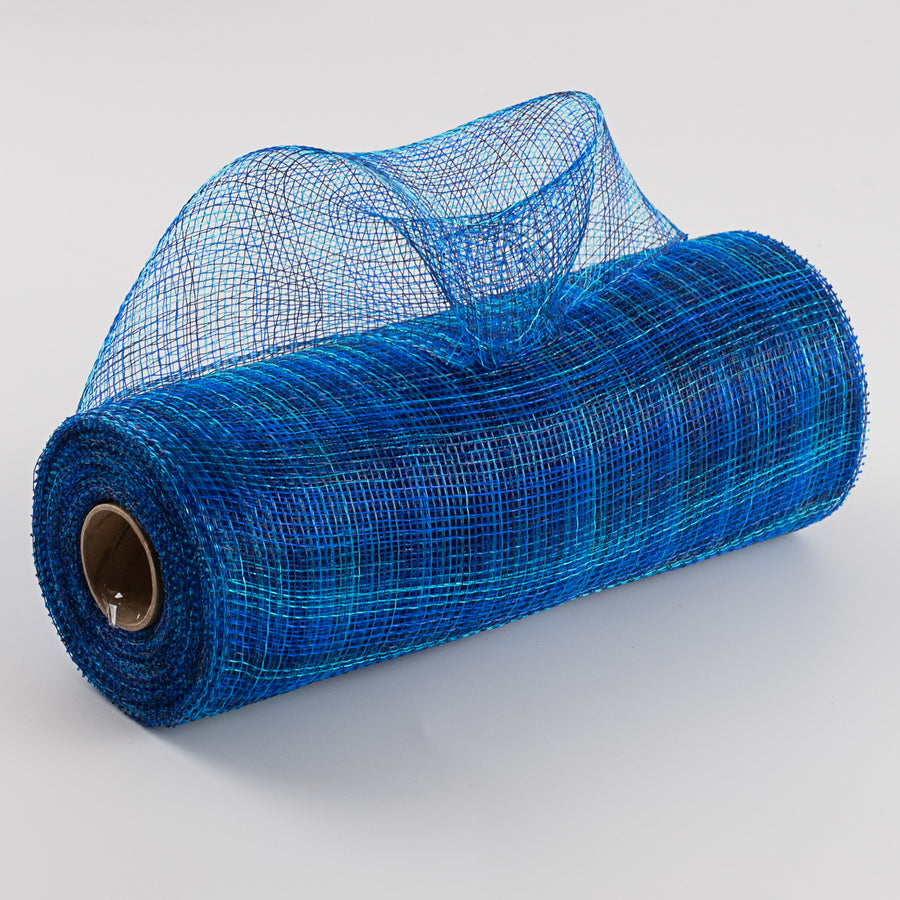 10" Multi Stripe Mesh: Navy, Royal Blue, Turquoise Item Number: RE1382NW