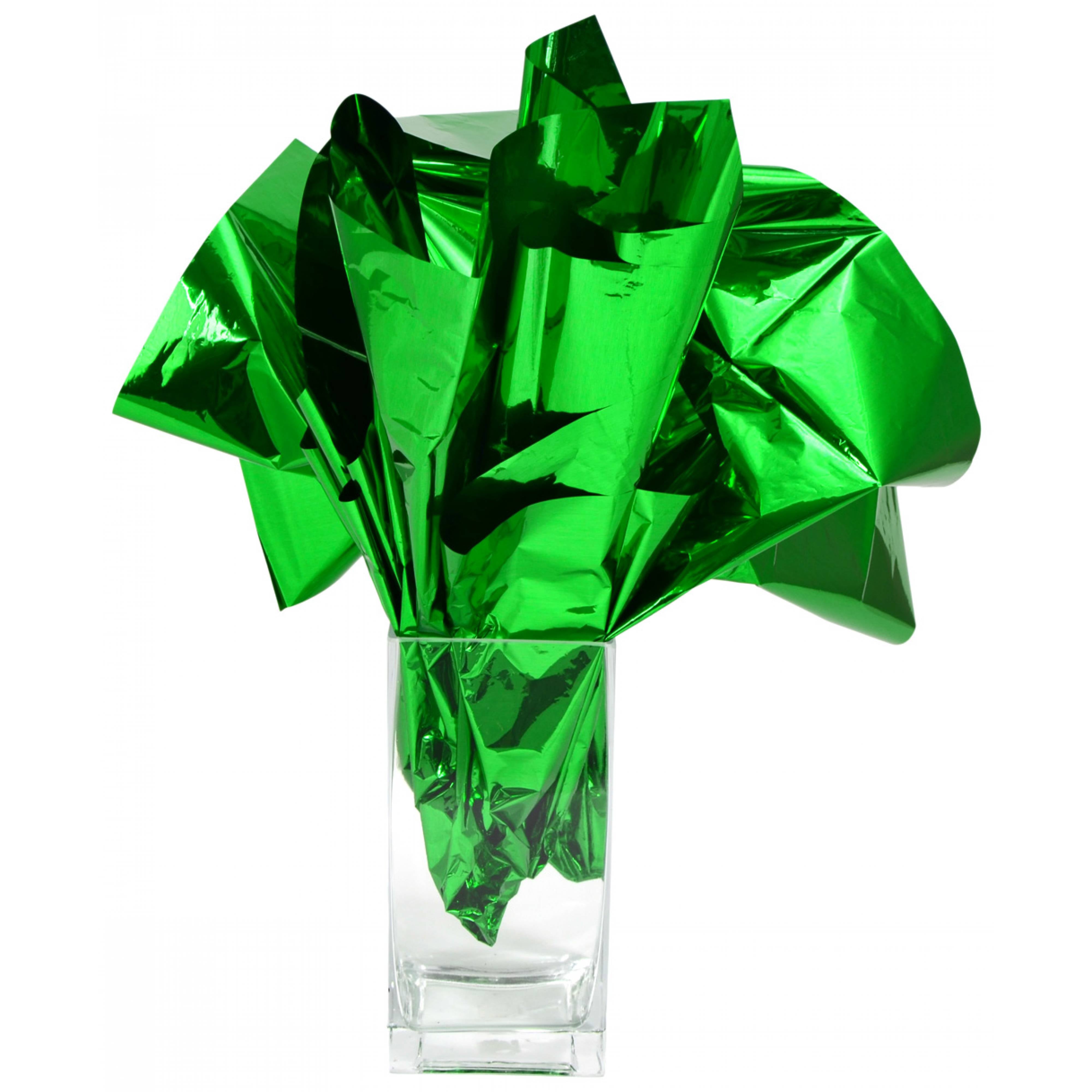 Mylar Tissue Sheets: Green (Pack of 3) detail photo 3