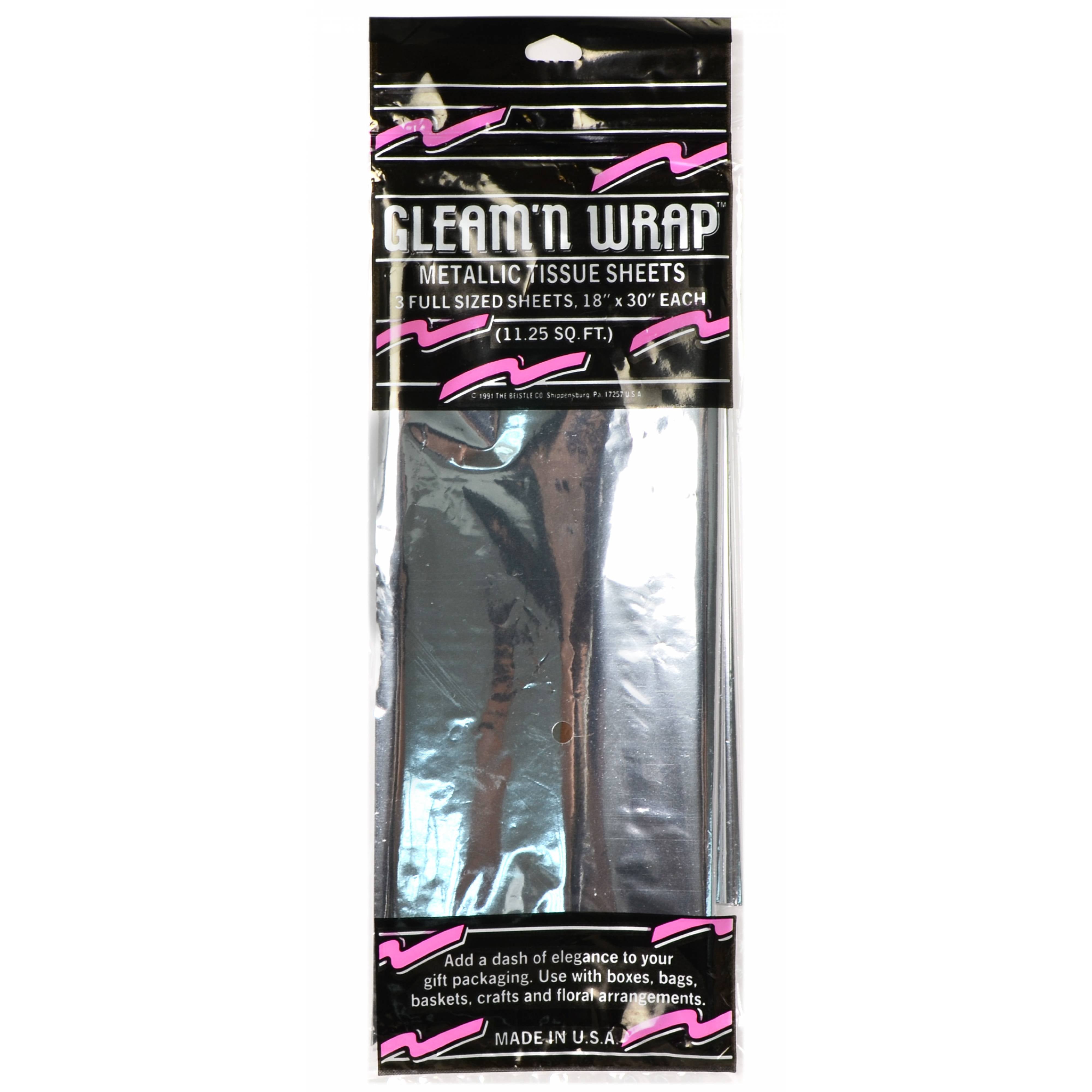Mylar Tissue Sheets: Silver (Pack of 3) Item Number: 50602-S