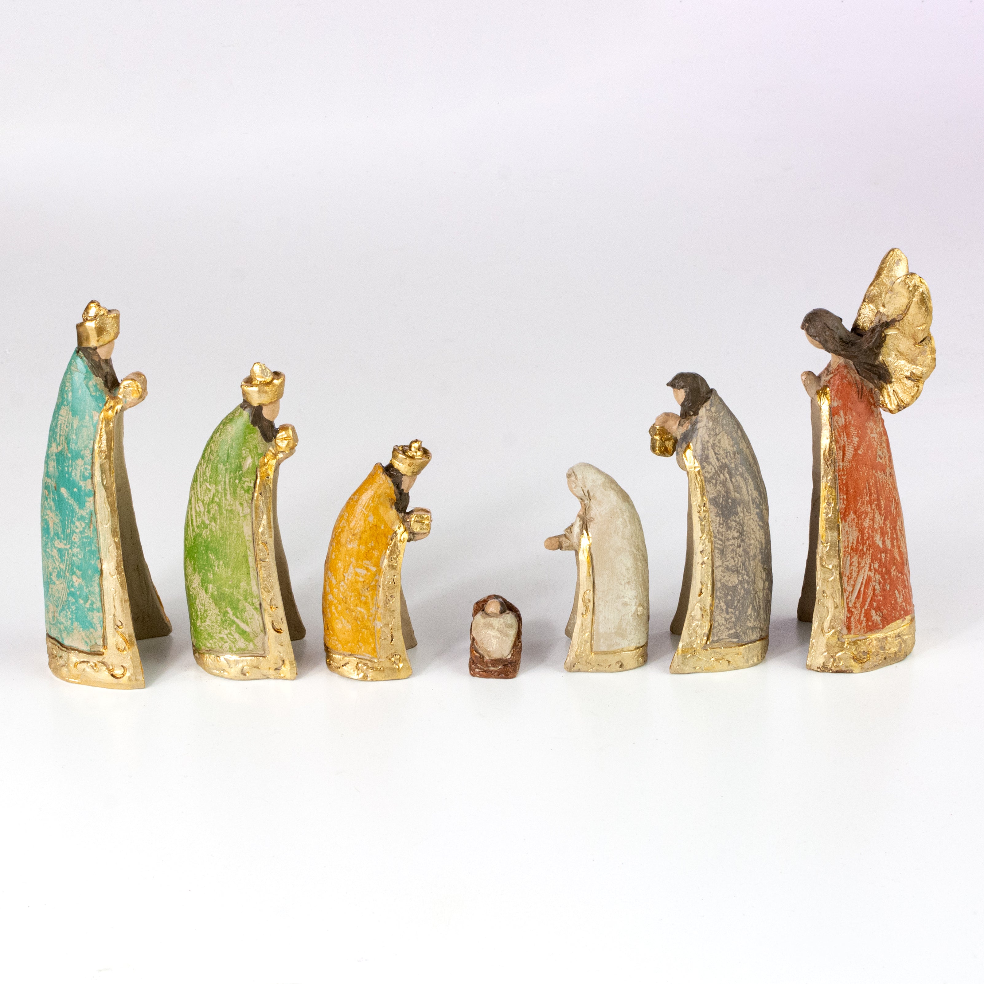 6" Nativity Figurines Set detail photo 3