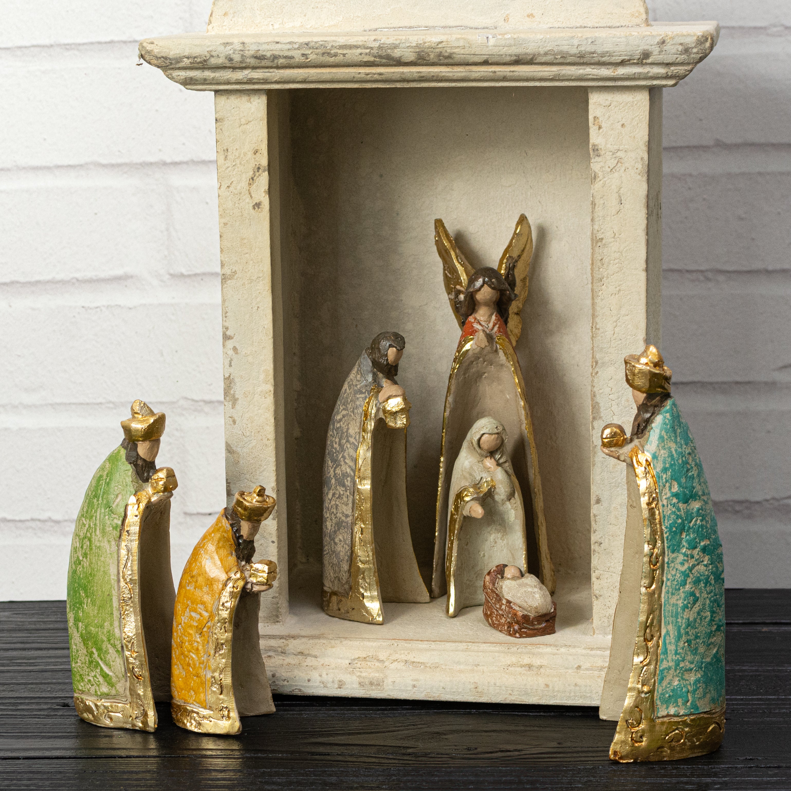 6" Nativity Figurines Set detail photo 6