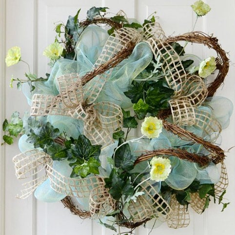 25' Natural Grapevine Garland detail photo 4